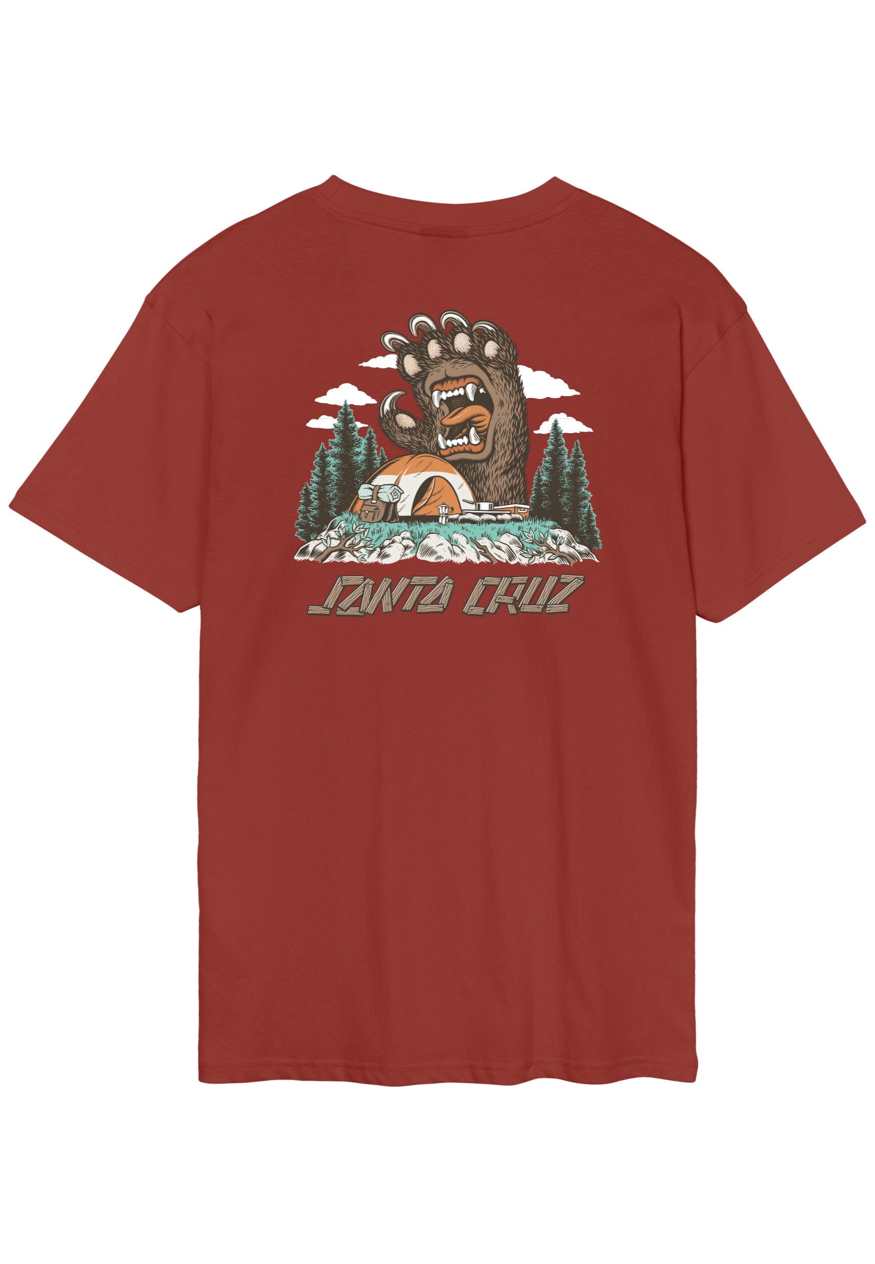 Santa Cruz - Screaming Grizzly Dark Rust - T-Shirt | Men-Image