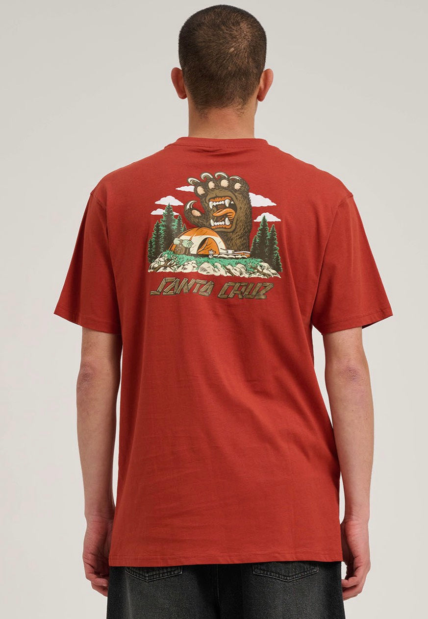 Santa Cruz - Screaming Grizzly Dark Rust - T-Shirt | Men-Image