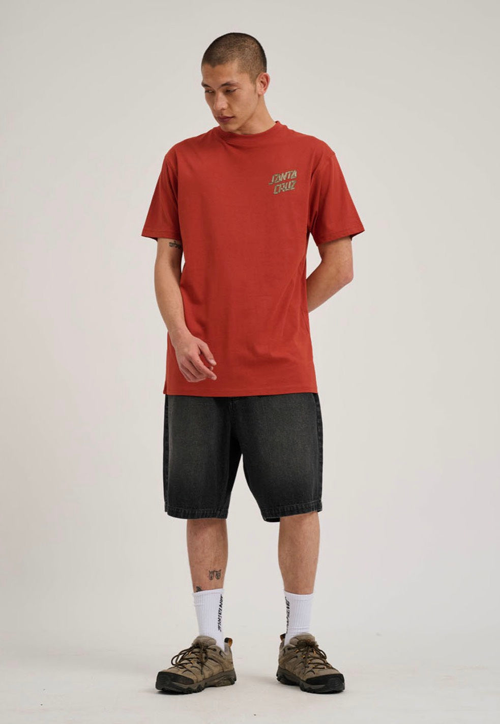 Santa Cruz - Screaming Grizzly Dark Rust - T-Shirt | Men-Image