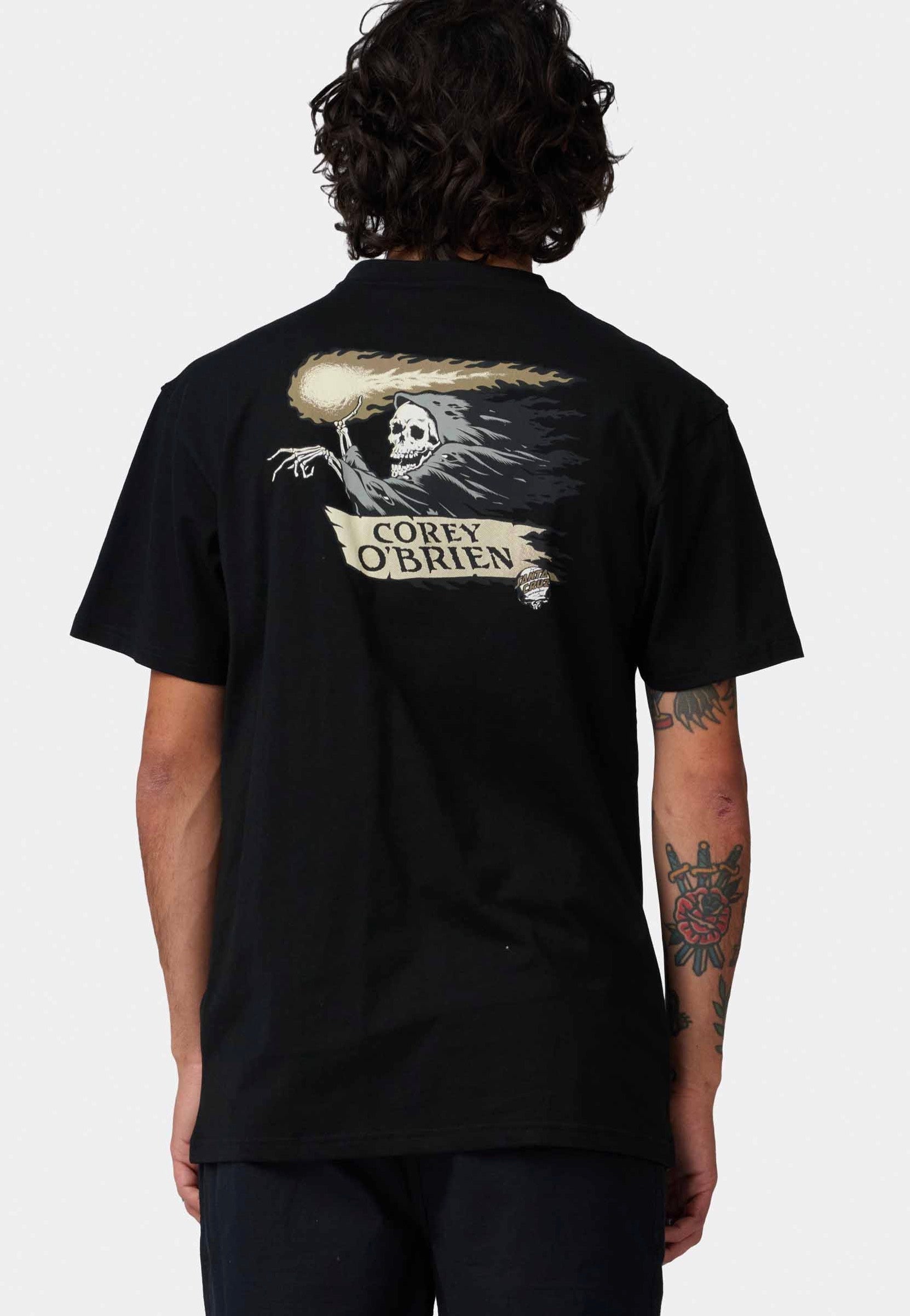 Santa Cruz - O'Brien Reaper Black - T-Shirt | Men-Image