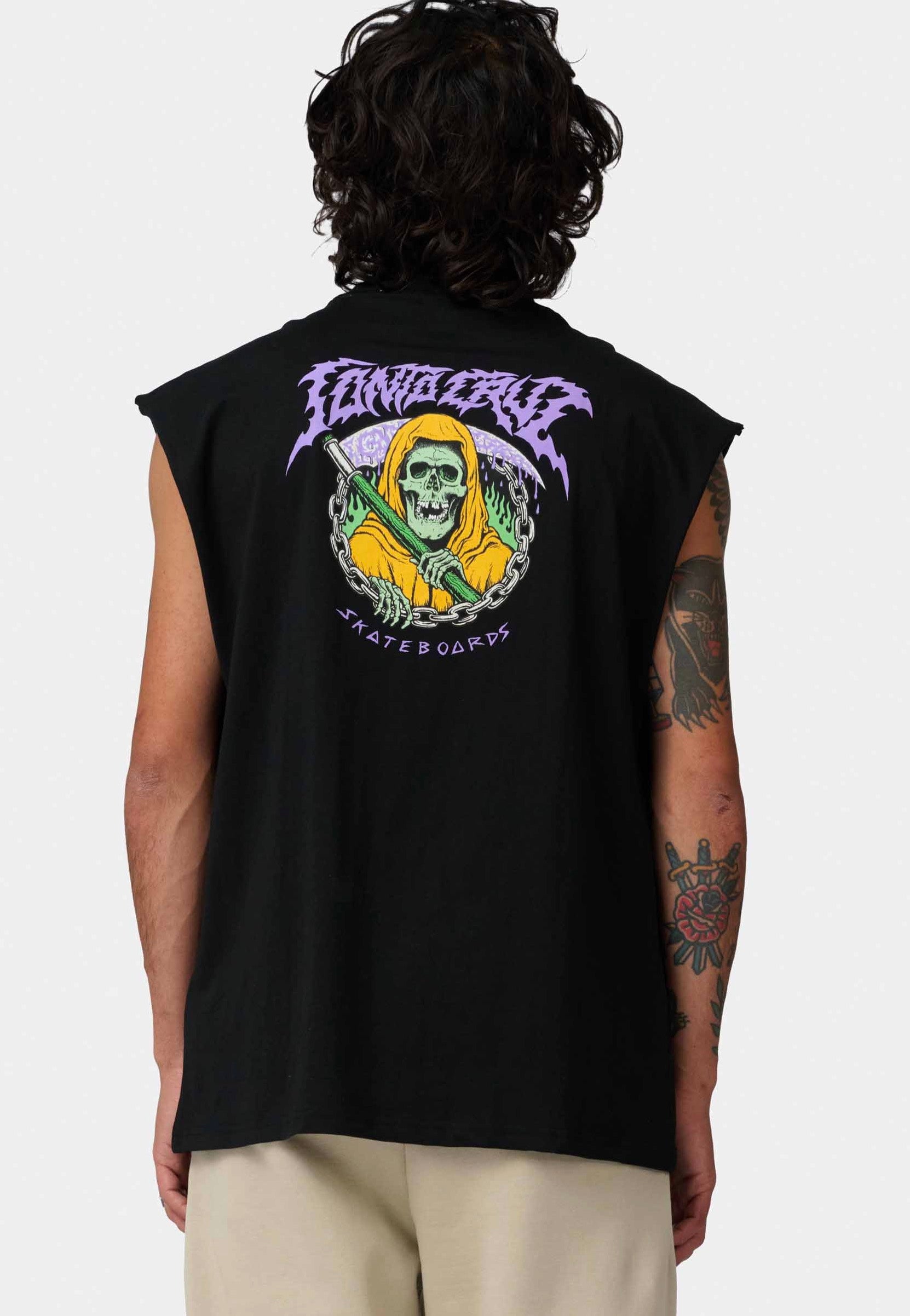 Santa Cruz - Out Of Time Black - Tank | Men-Image