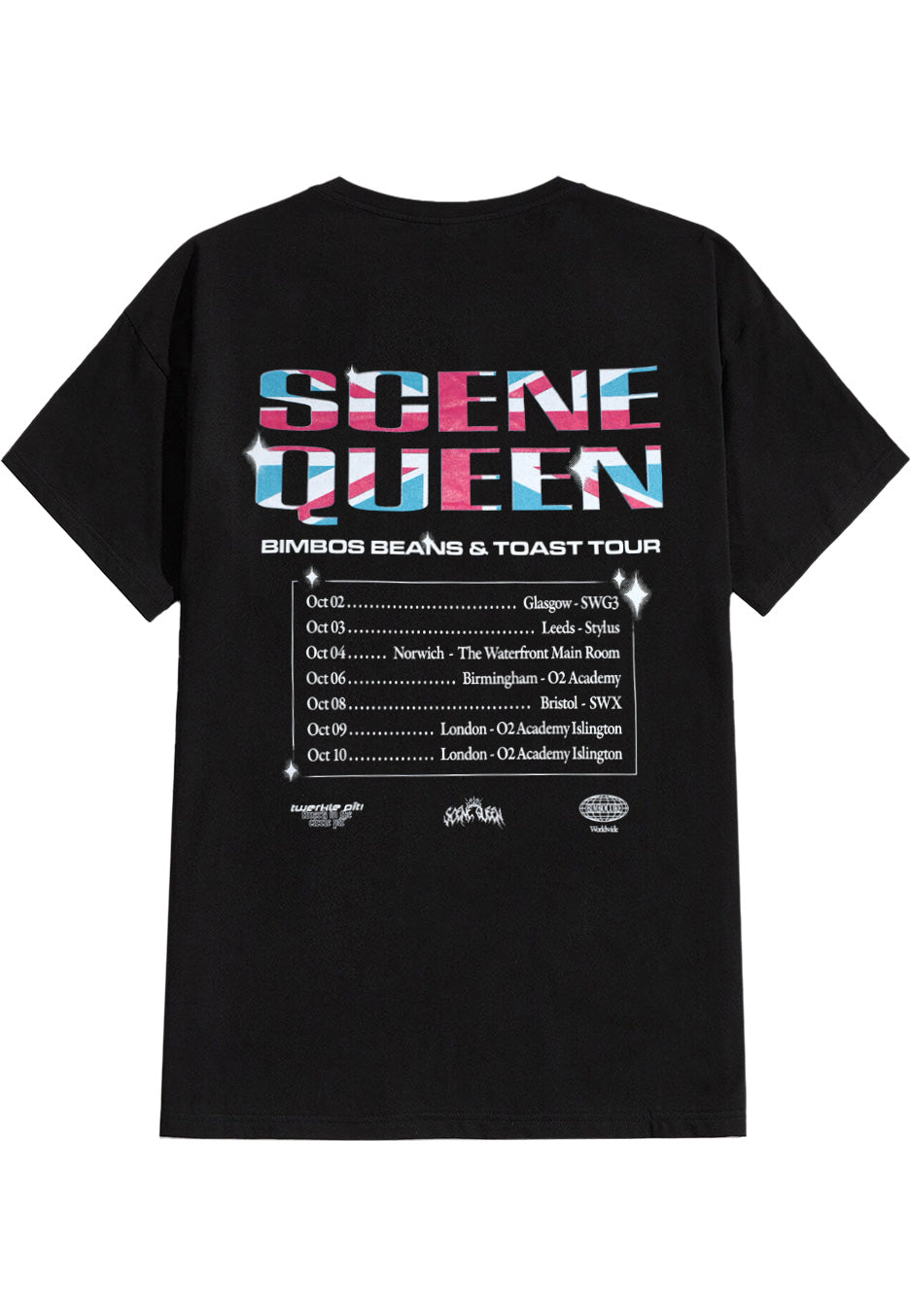 Scene Queen - Beans And Toast Tour 2023 - T-Shirt | Neutral-Image