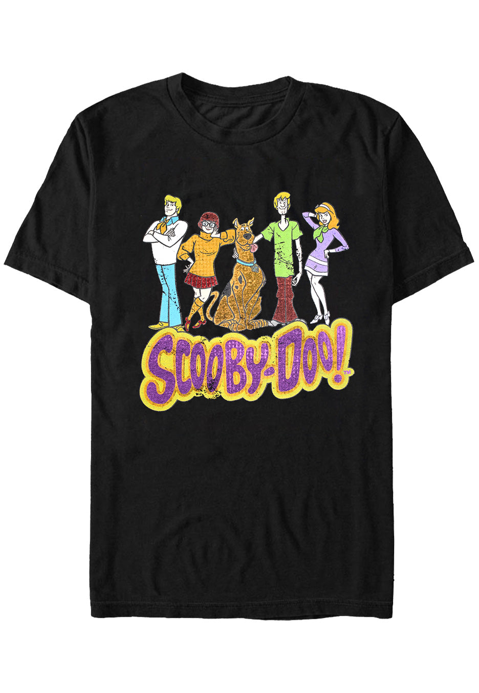 Scooby Doo - Team Distressed - T-Shirt | Neutral-Image