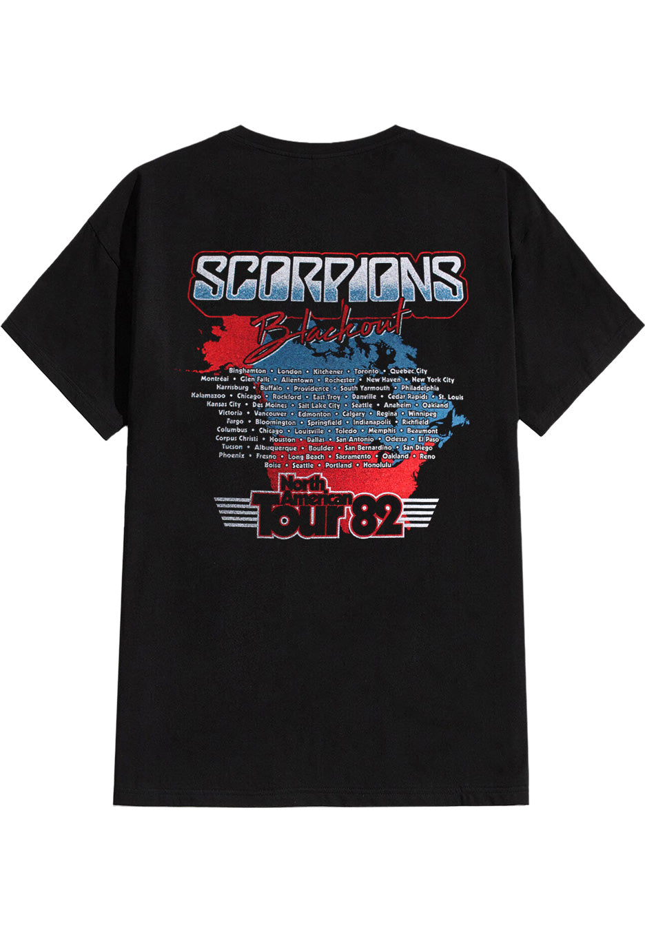 SCORPIONS BLACKOUT TOUR1982 ヴィンテージTシャツ L Scorpions - Blackout Tour 1982 - T-Shirt | Impericon