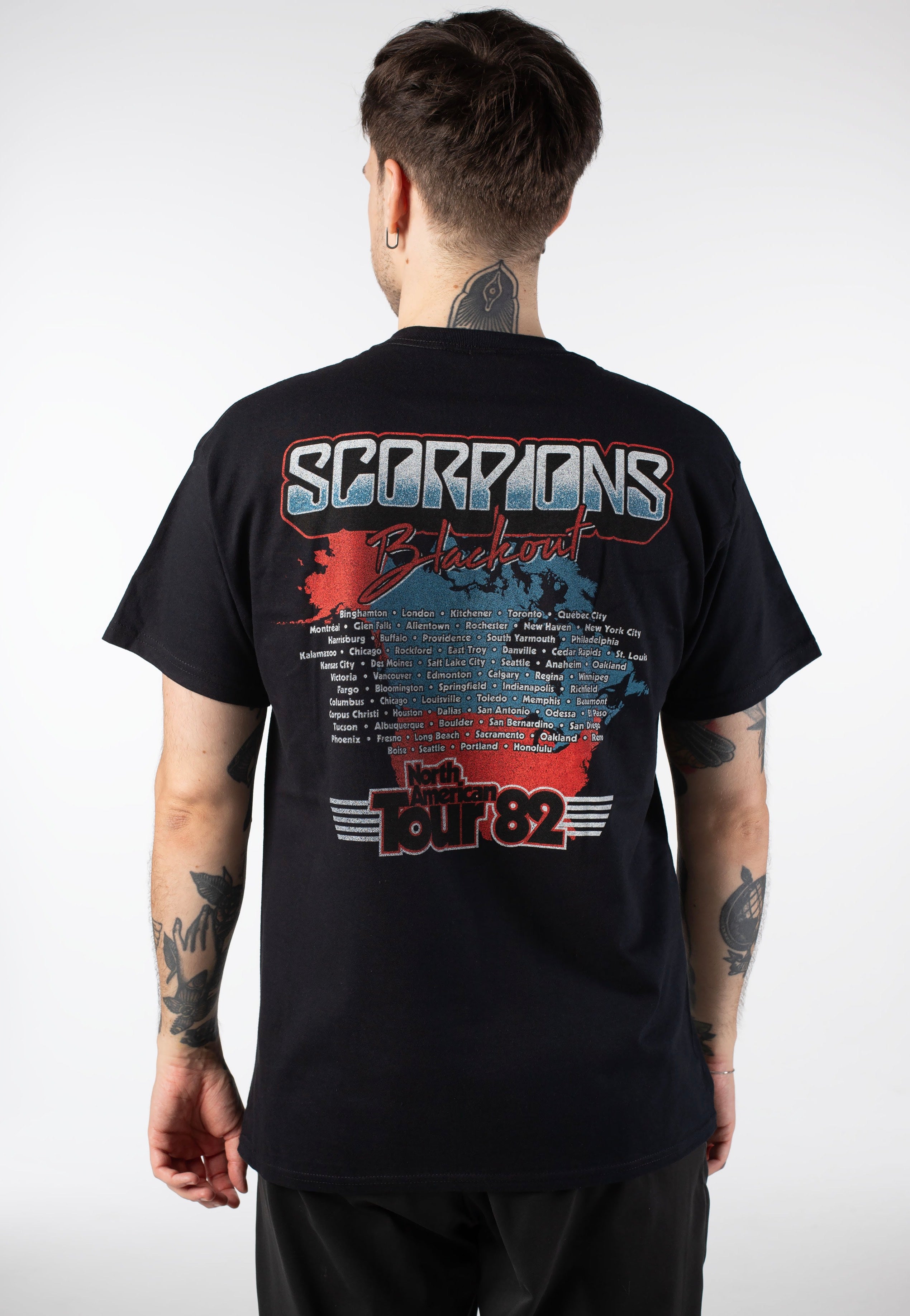 Scorpions - Blackout Tour 1982 - T-Shirt | Men-Image