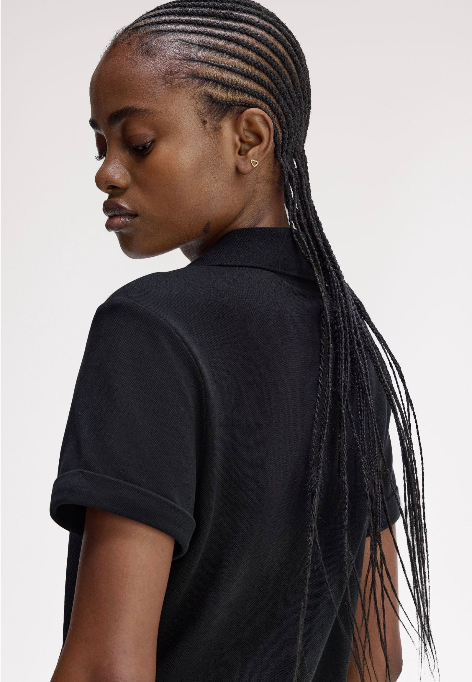 Fred Perry x Amy Winehouse - Pocket Detail Pique Black - Dress | Women-Image