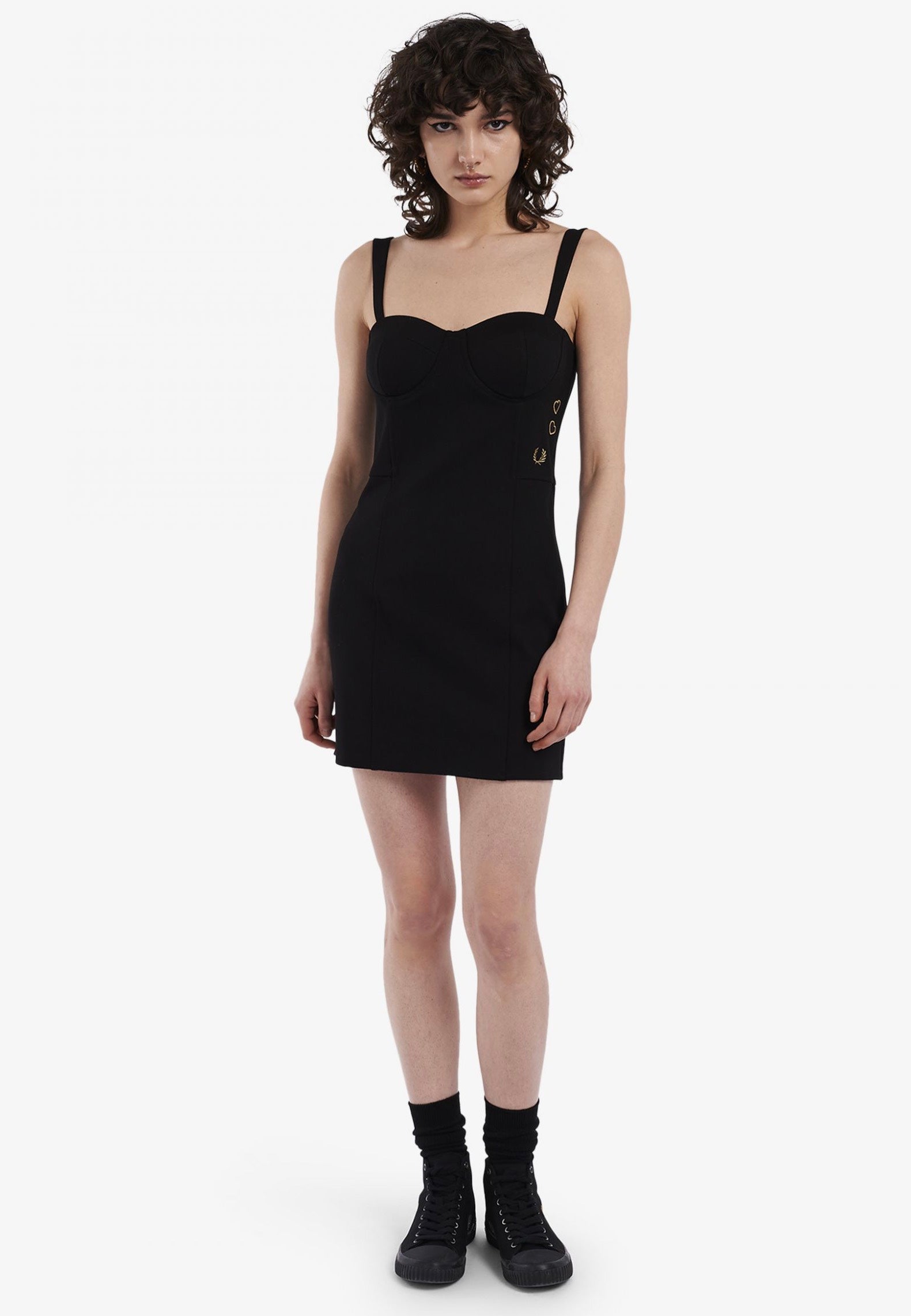 Fred Perry x Amy Winehouse - Bodycon Black - Dress | Women-Image