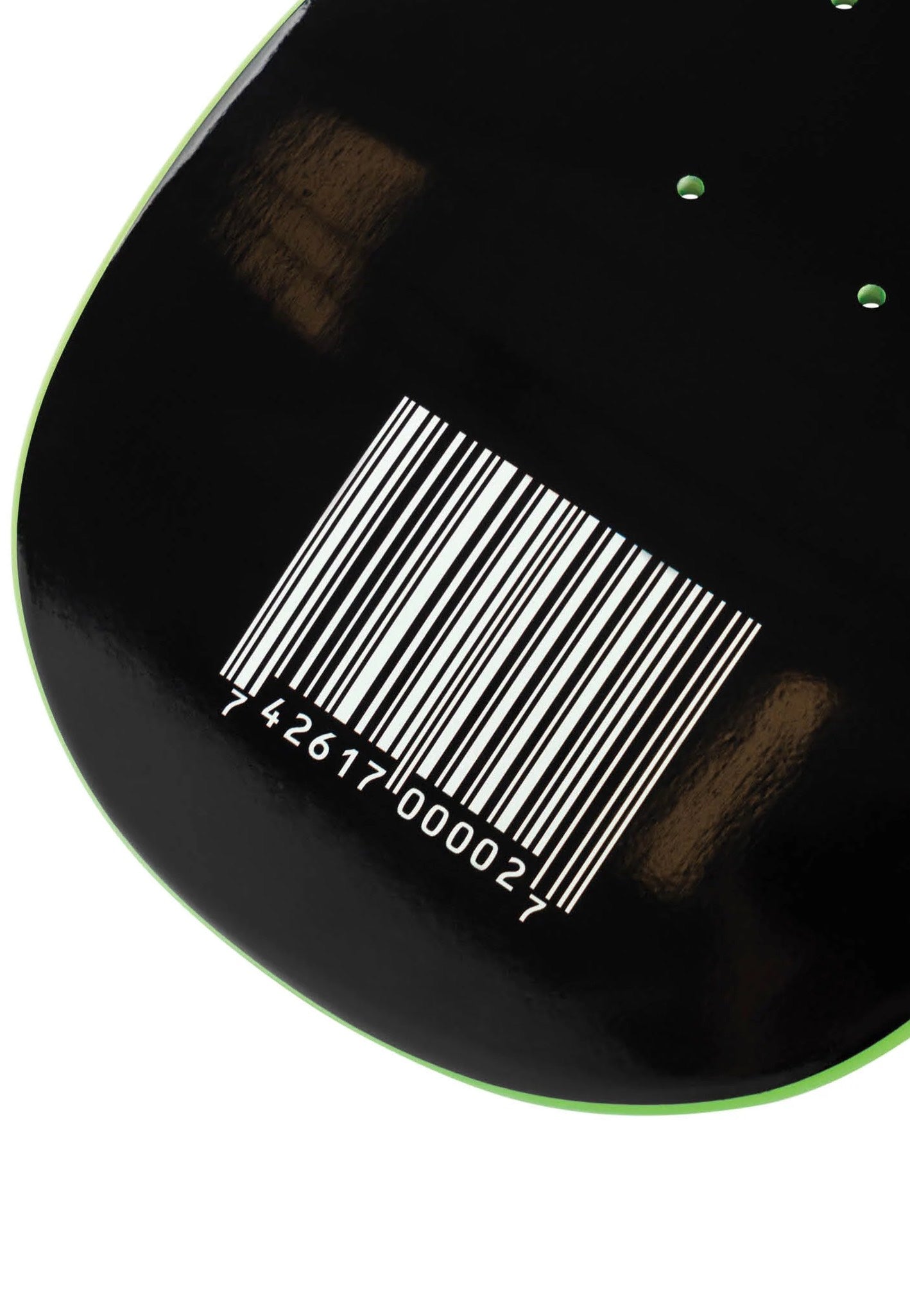 Welcome x Slipknot - Self-Titled on Gaia 9.67" Black/Green Dip - Skate Deck | Neutral-Image