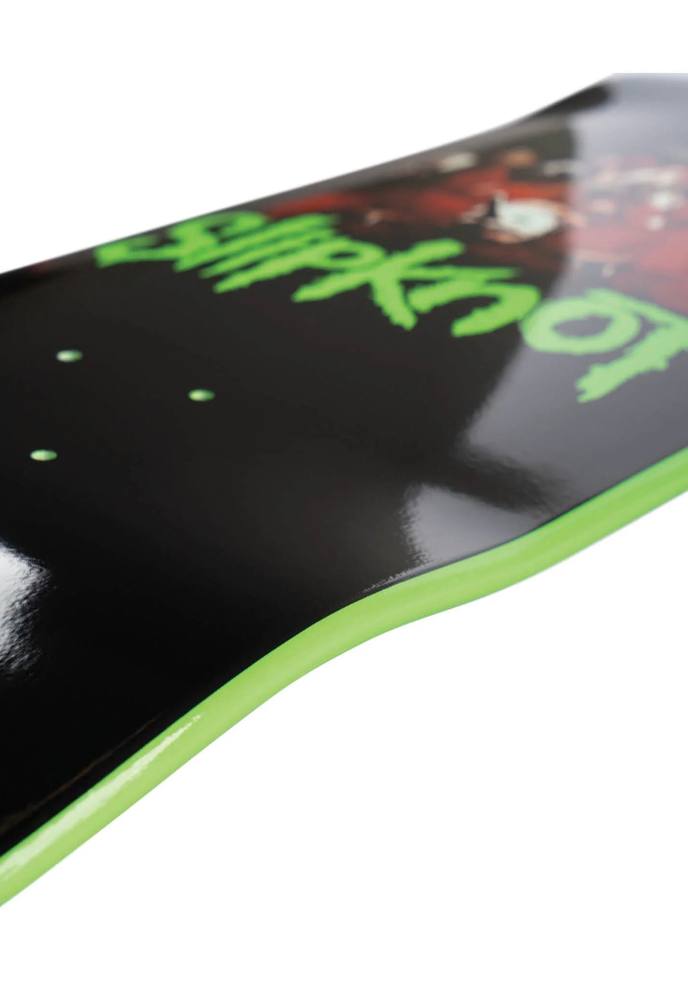 Welcome x Slipknot - Self-Titled on Gaia 9.67" Black/Green Dip - Skate Deck | Neutral-Image