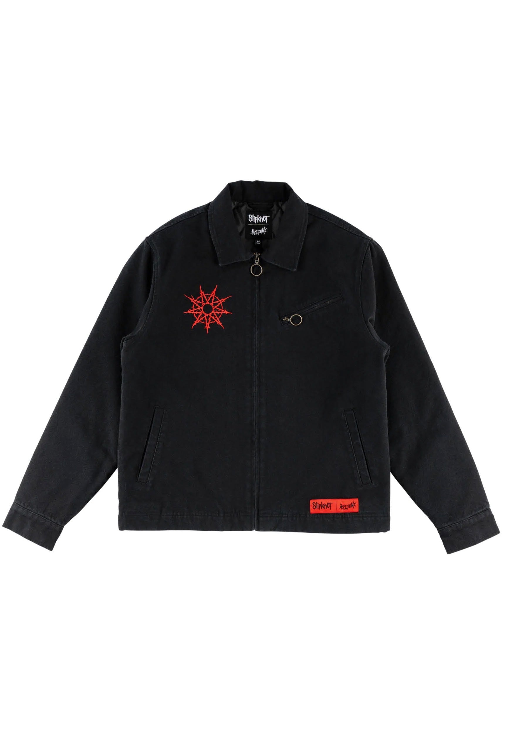 Welcome x Slipknot - Self-Titled Canvas Black - Jeans Jacket | Men-Image