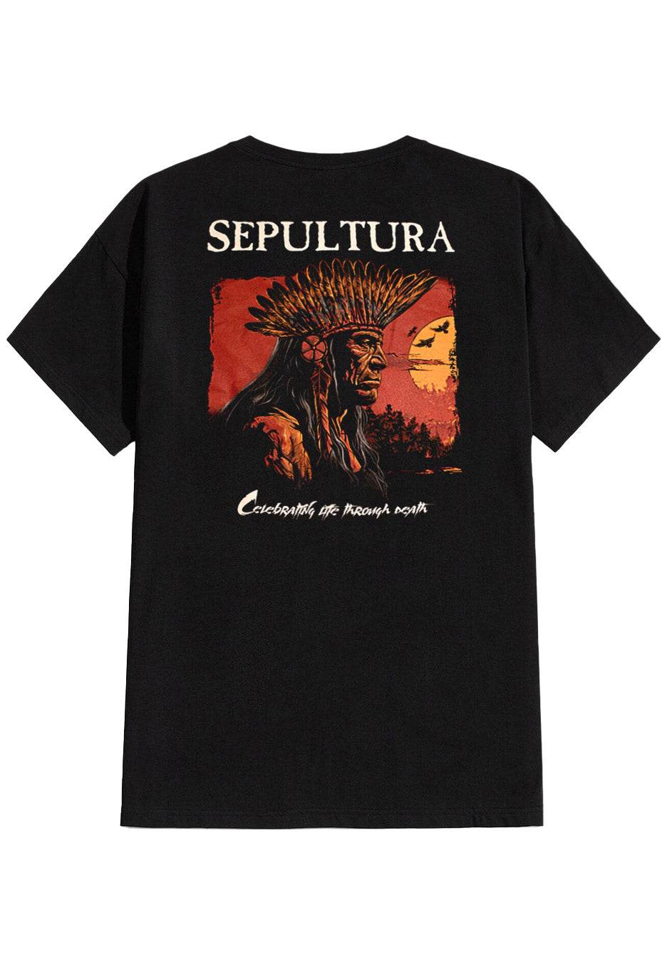 Sepultura - 40th Anniversary Skull - T-Shirt | Impericon