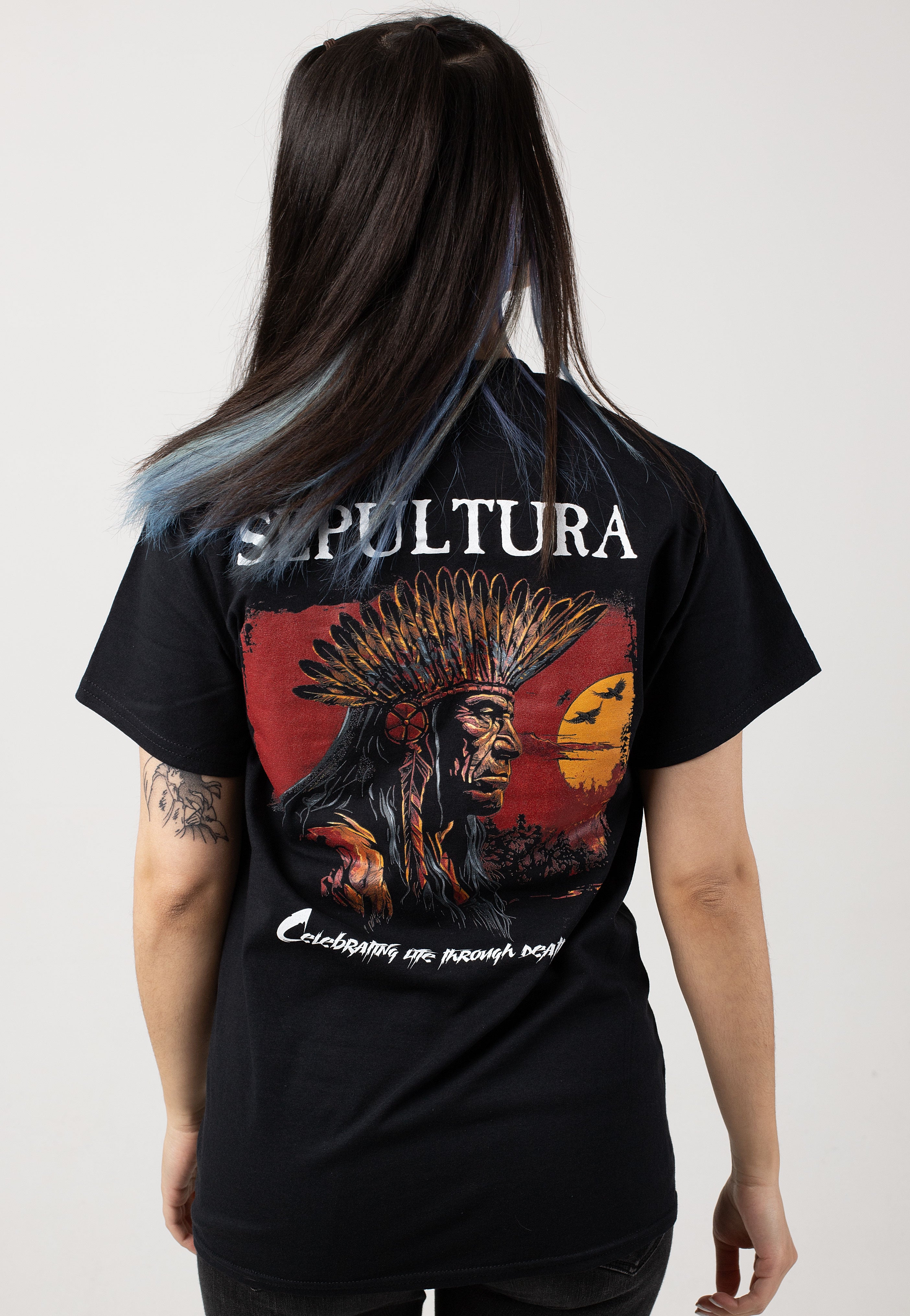 Sepultura Tシャツ Sepultura Celebrating Life Through Death - T-Shirt | Impericon