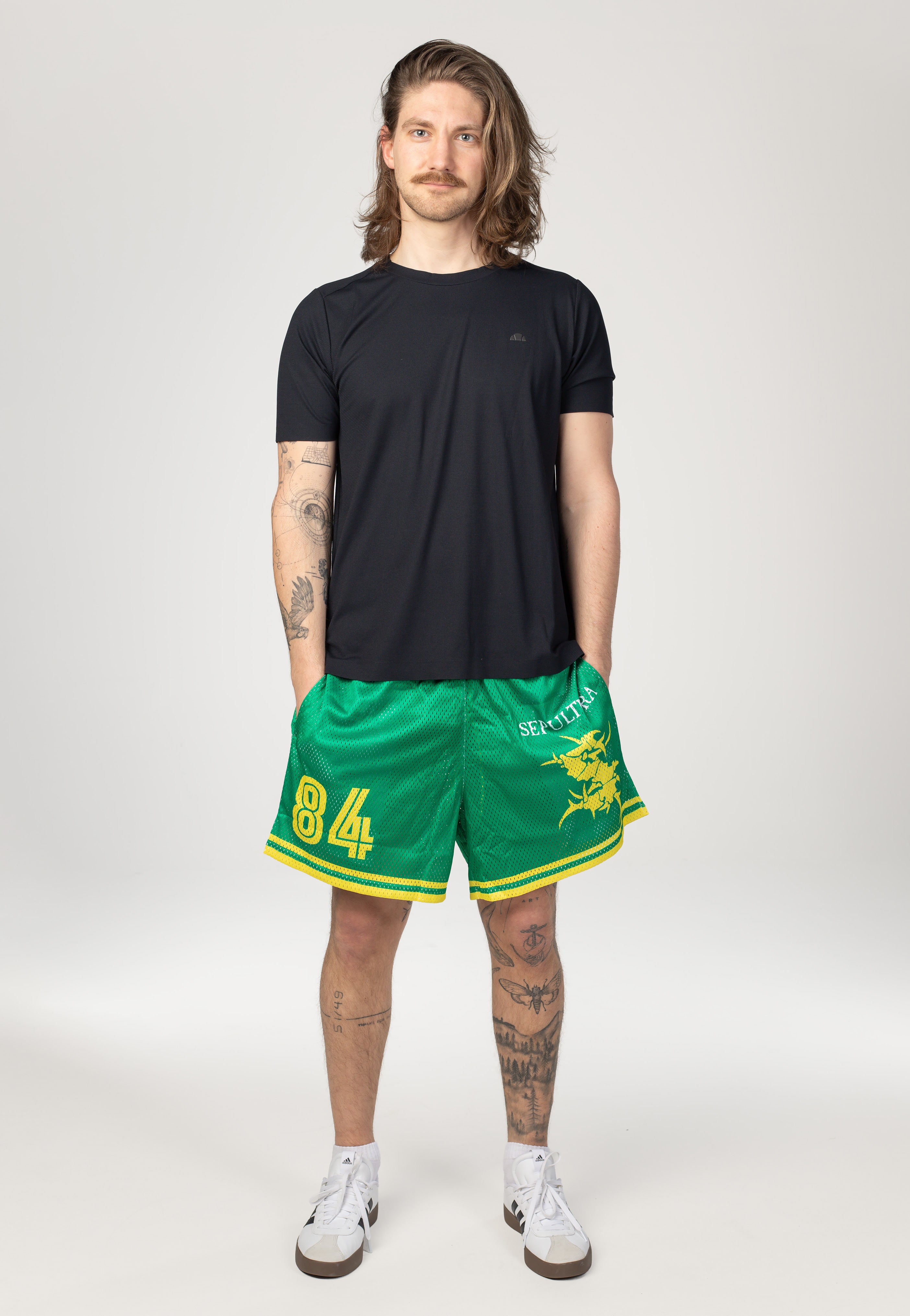 Sepultura - Logo Green - Shorts | Men-Image