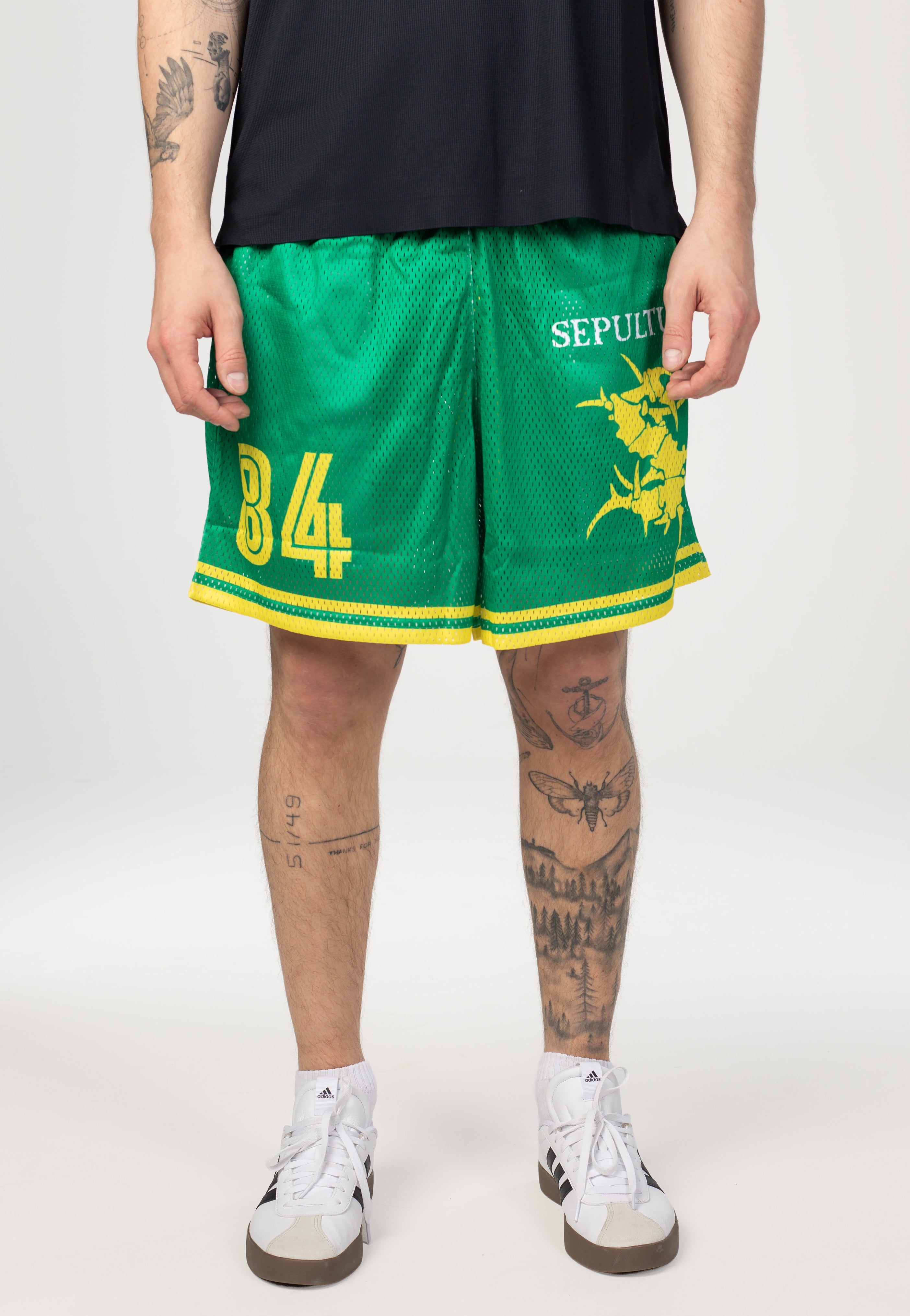 Sepultura - Logo Green - Shorts | Men-Image