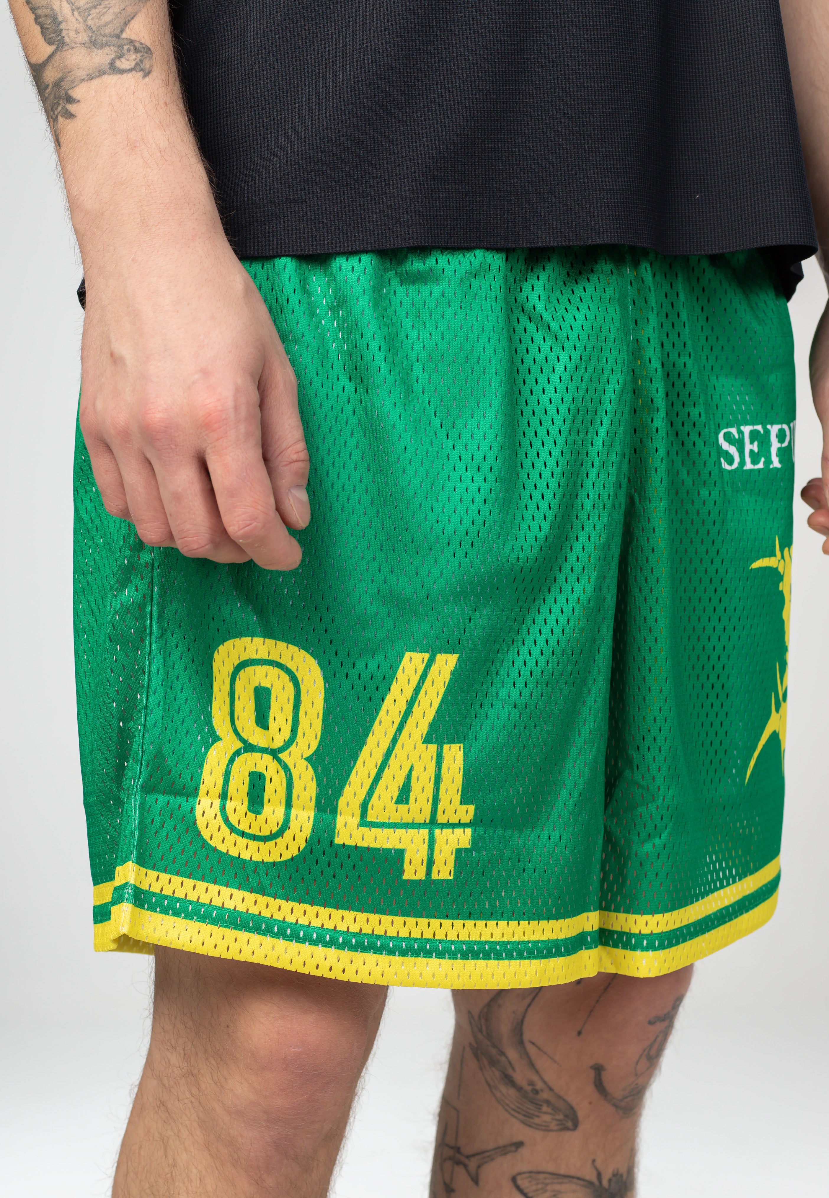 Sepultura - Logo Green - Shorts | Men-Image