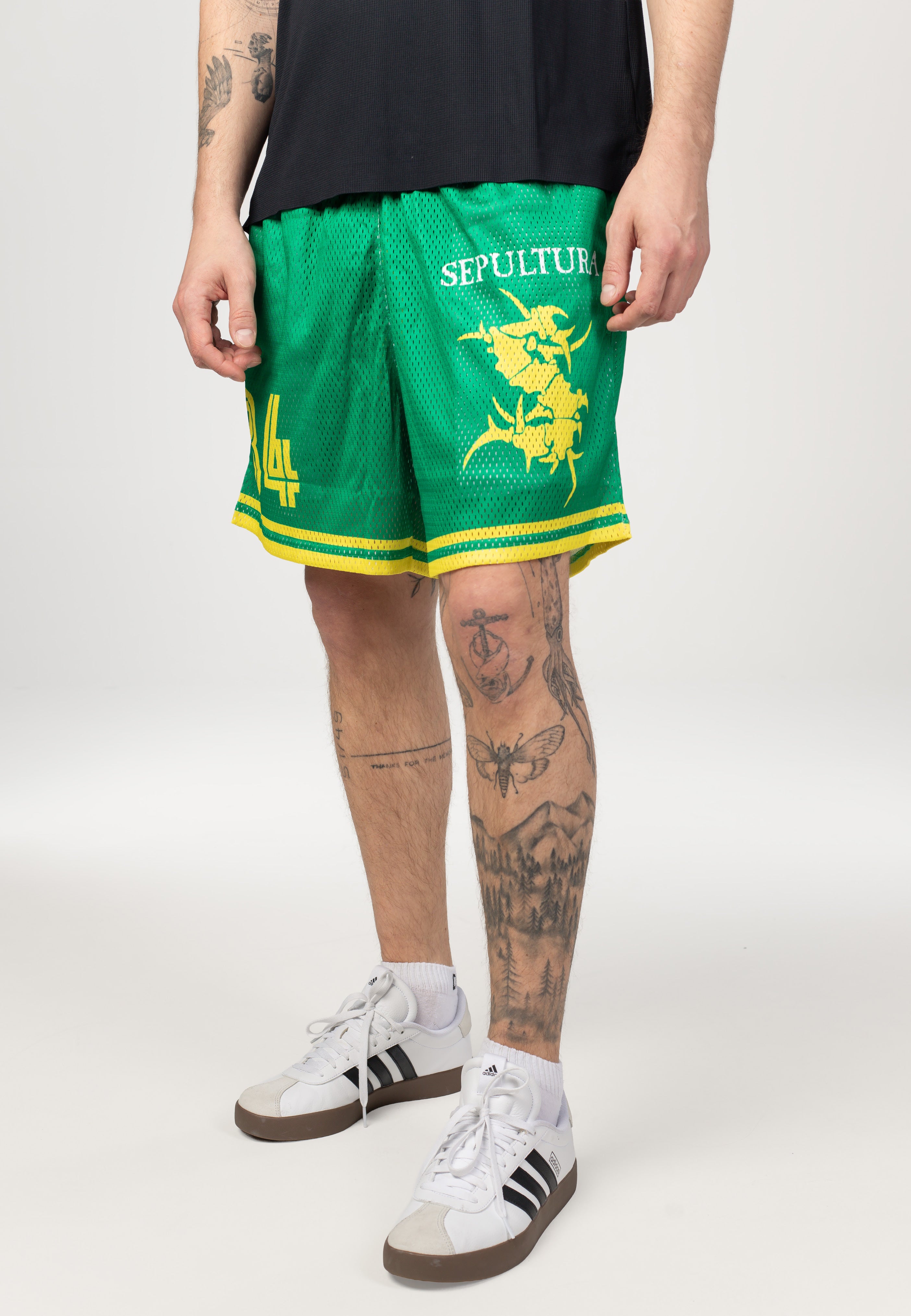 Sepultura - Logo Green - Shorts | Men-Image