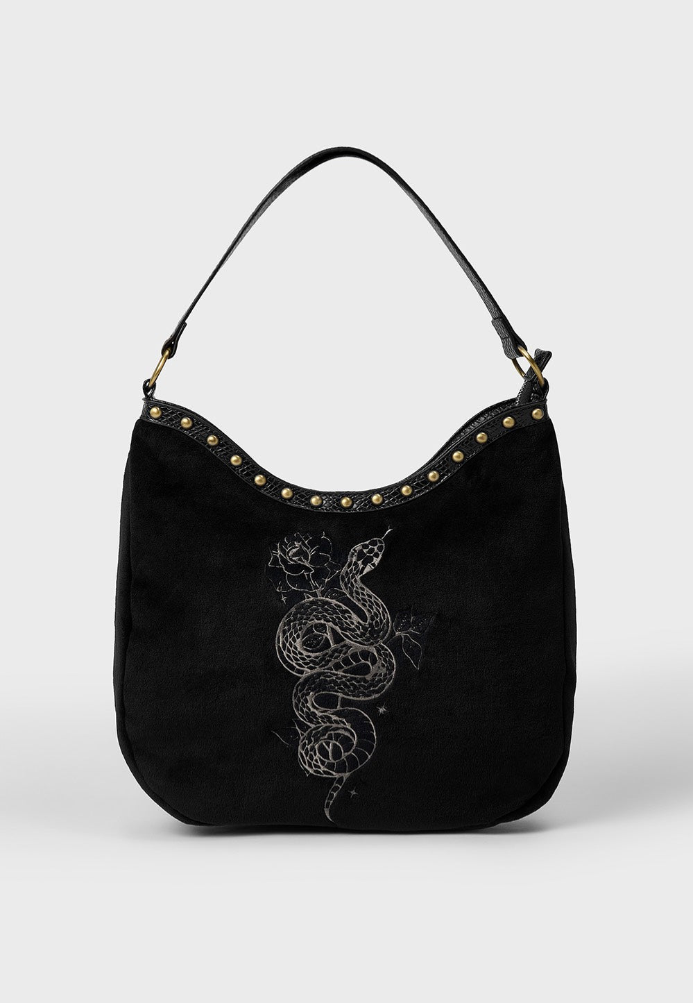 Killstar - Serpent & Thorn Black/Purple - Shoulder Bag | Neutral-Image