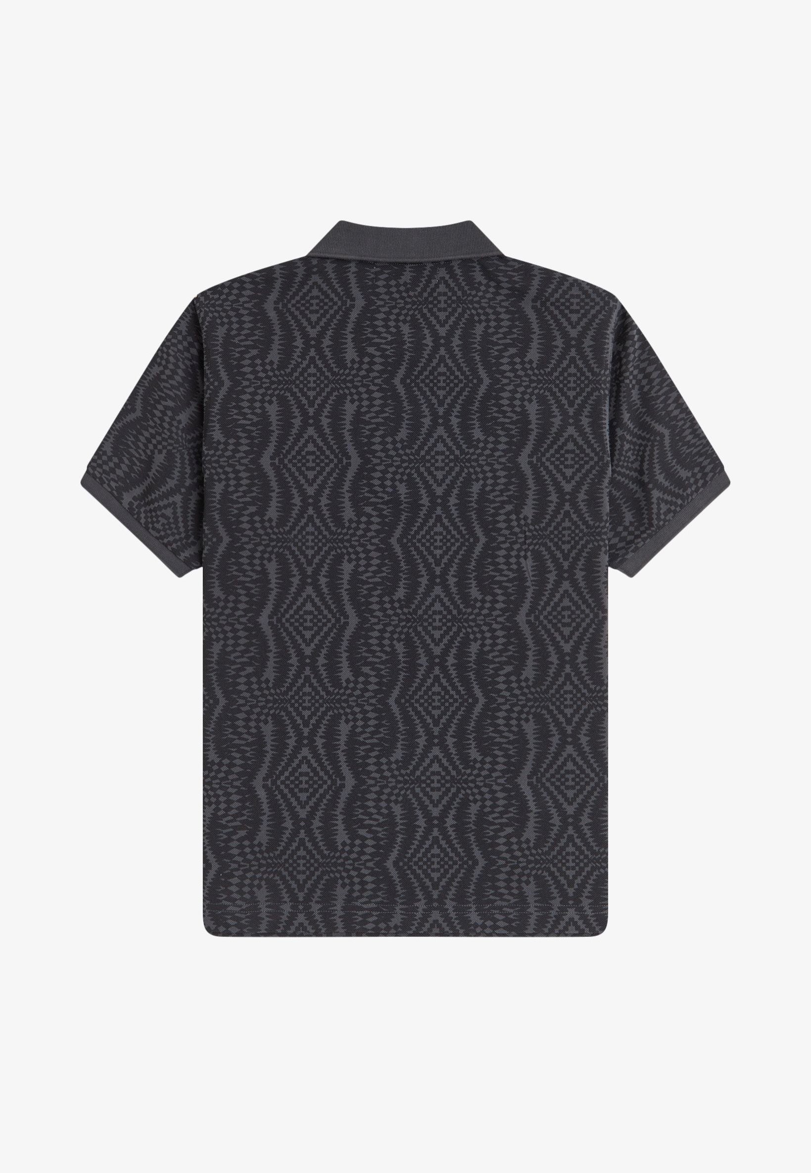 Fred Perry x Amy Winehouse - Printed Fred Perry Anchor Grey - Polo | Women-Image