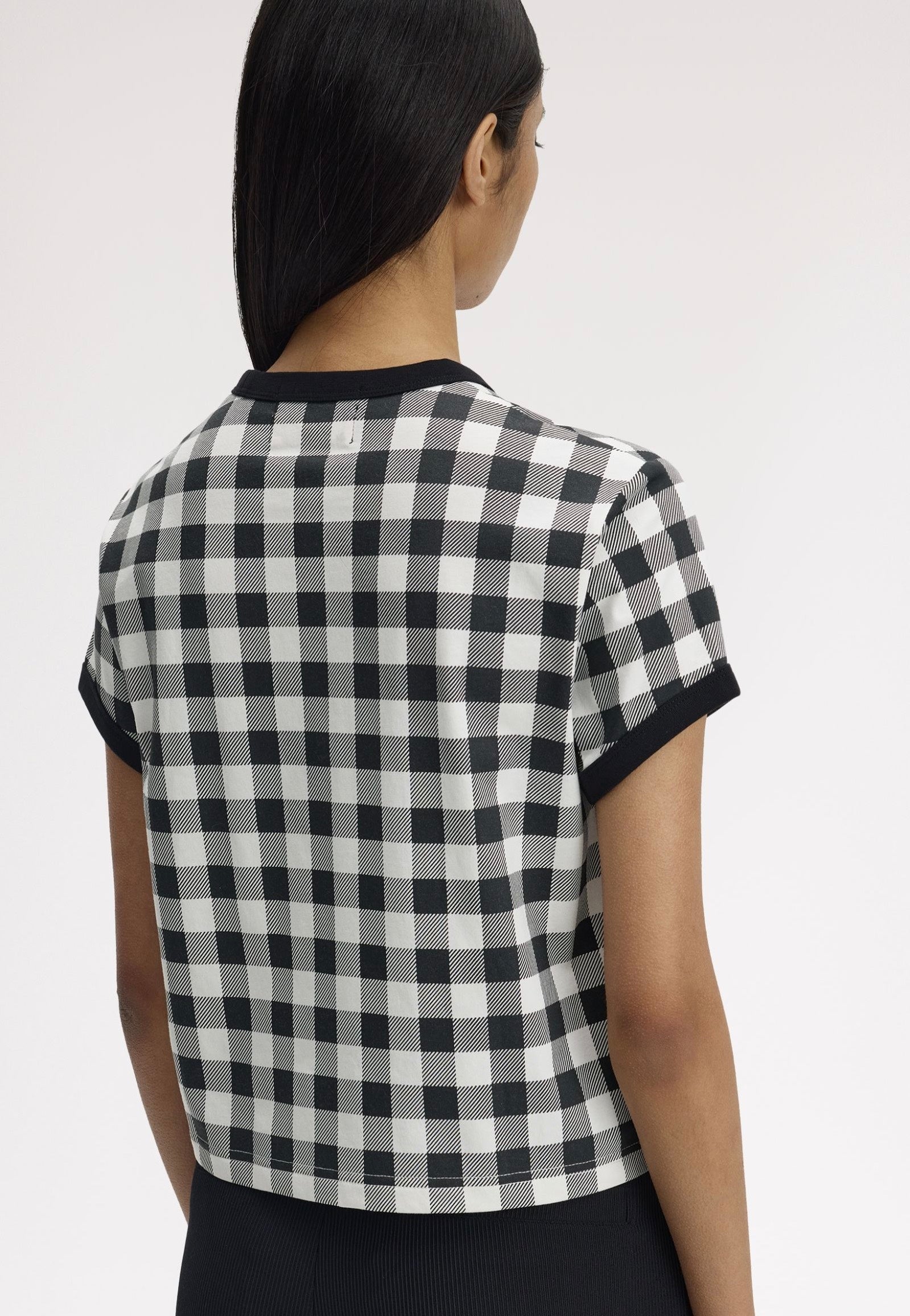 Fred Perry x Amy Winehouse - Printed Light Ecru - T-Shirt | Women-Image