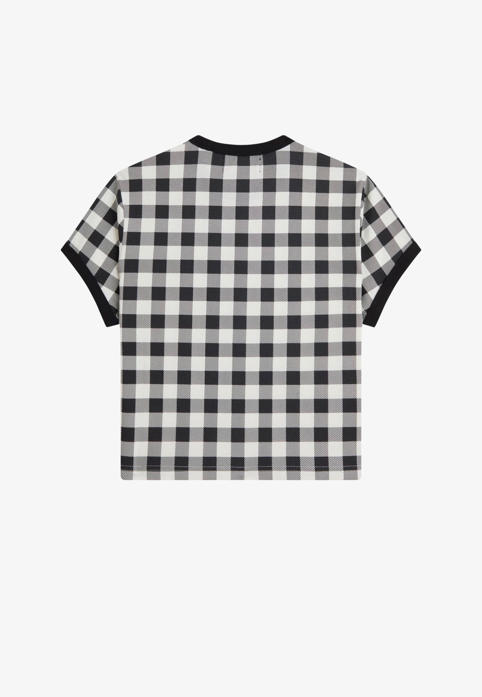 Fred Perry x Amy Winehouse - Printed Light Ecru - T-Shirt | Women-Image