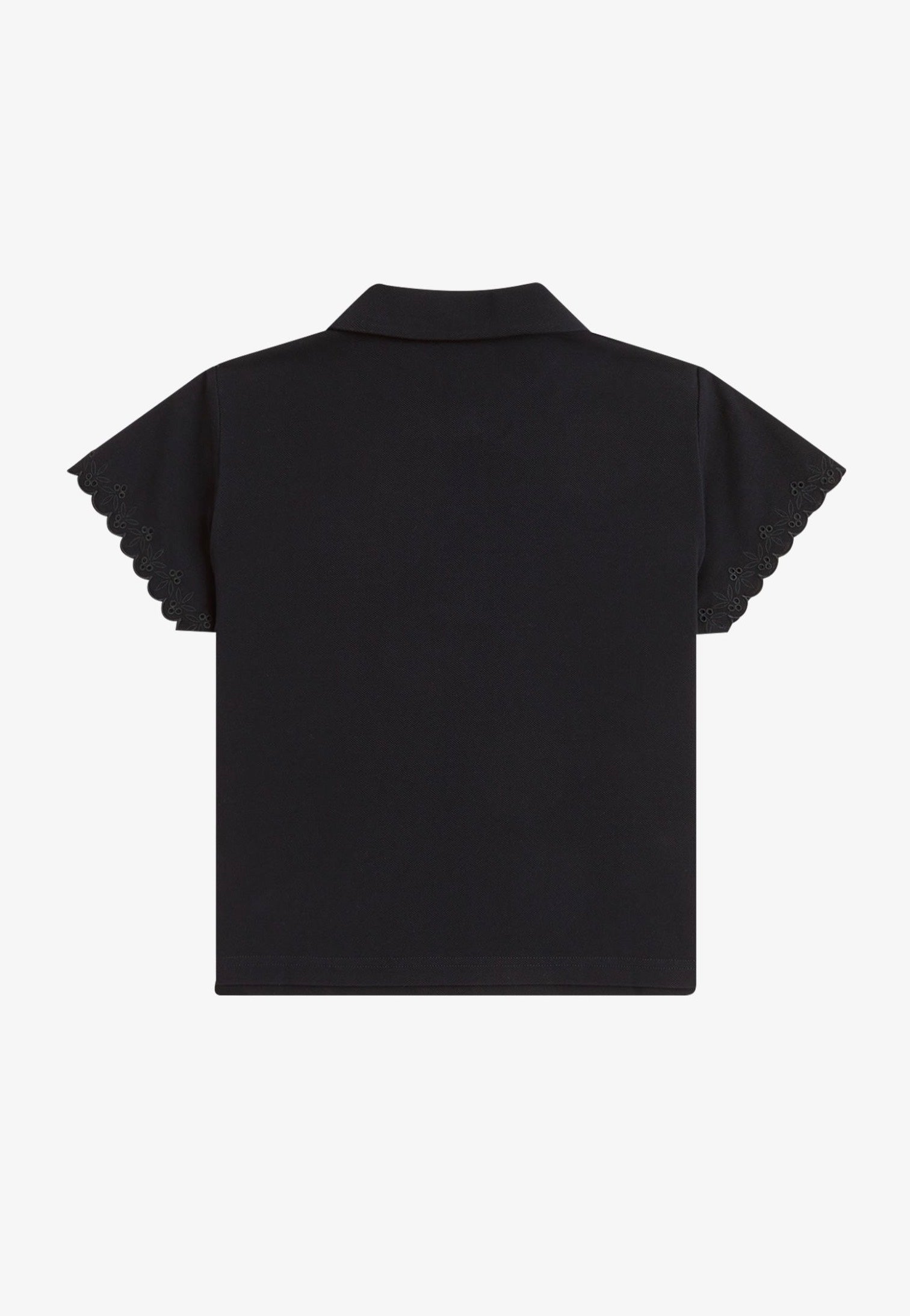 Fred Perry x Amy Winehouse - Embroidered Detail Black - Polo | Women-Image
