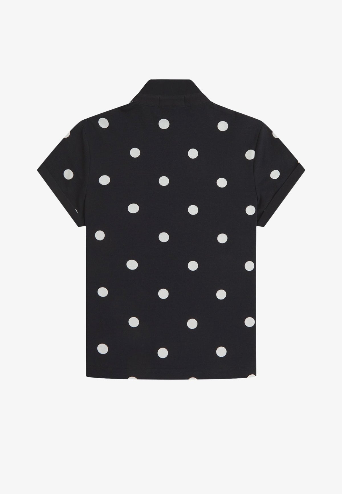 Fred Perry x Amy Winehouse Polka Dot Black Polo | Women-Image