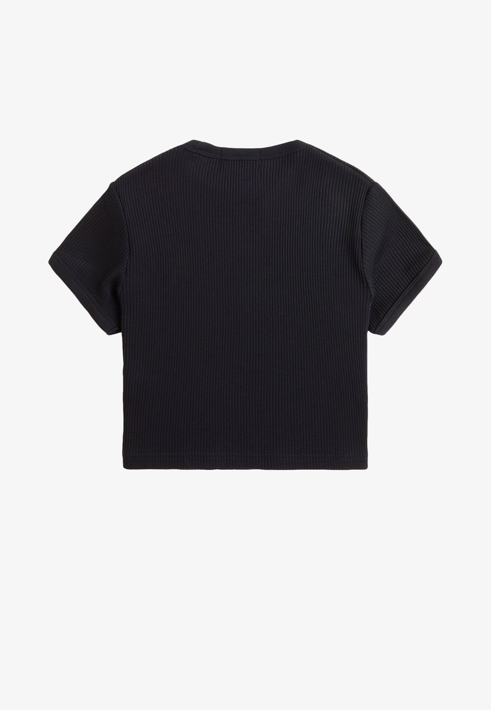 Fred Perry x Amy Winehouse - Ribbed Black - T-Shirt | Women-Image