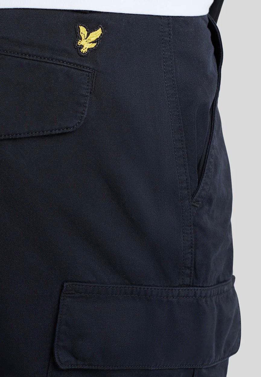 Lyle & Scott - Cargo Jet Black - Shorts | Men-Image