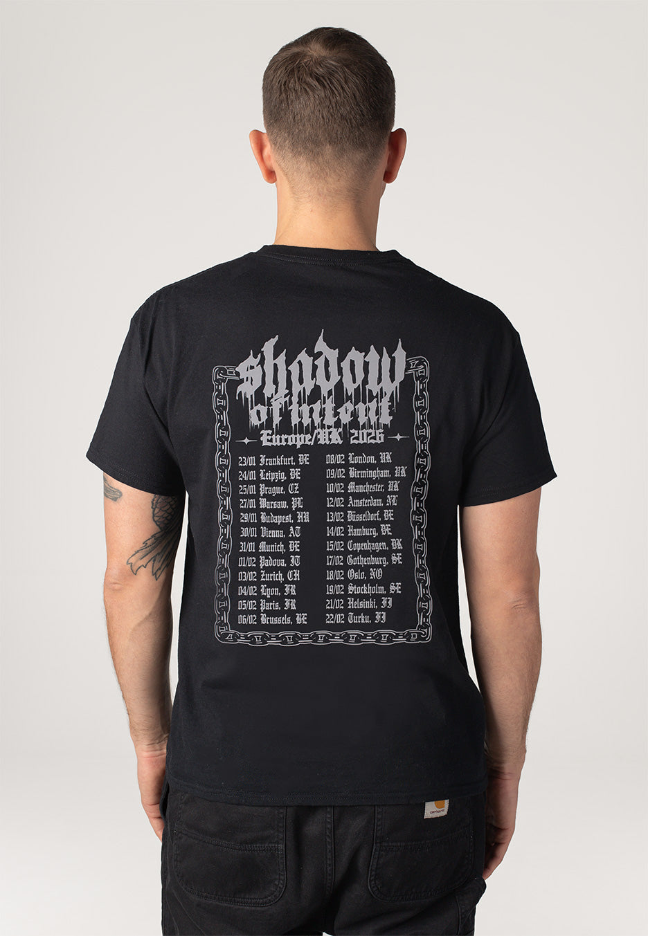 Shadow Of Intent - Tour 2026 - T-Shirt | Men-Image