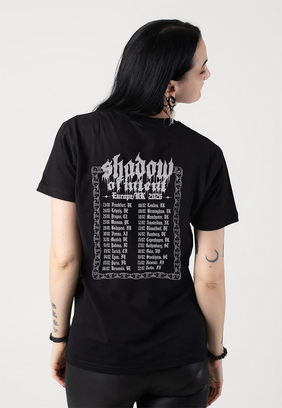 Shadow Of Intent - Tour 2026 - T-Shirt | Women-Image