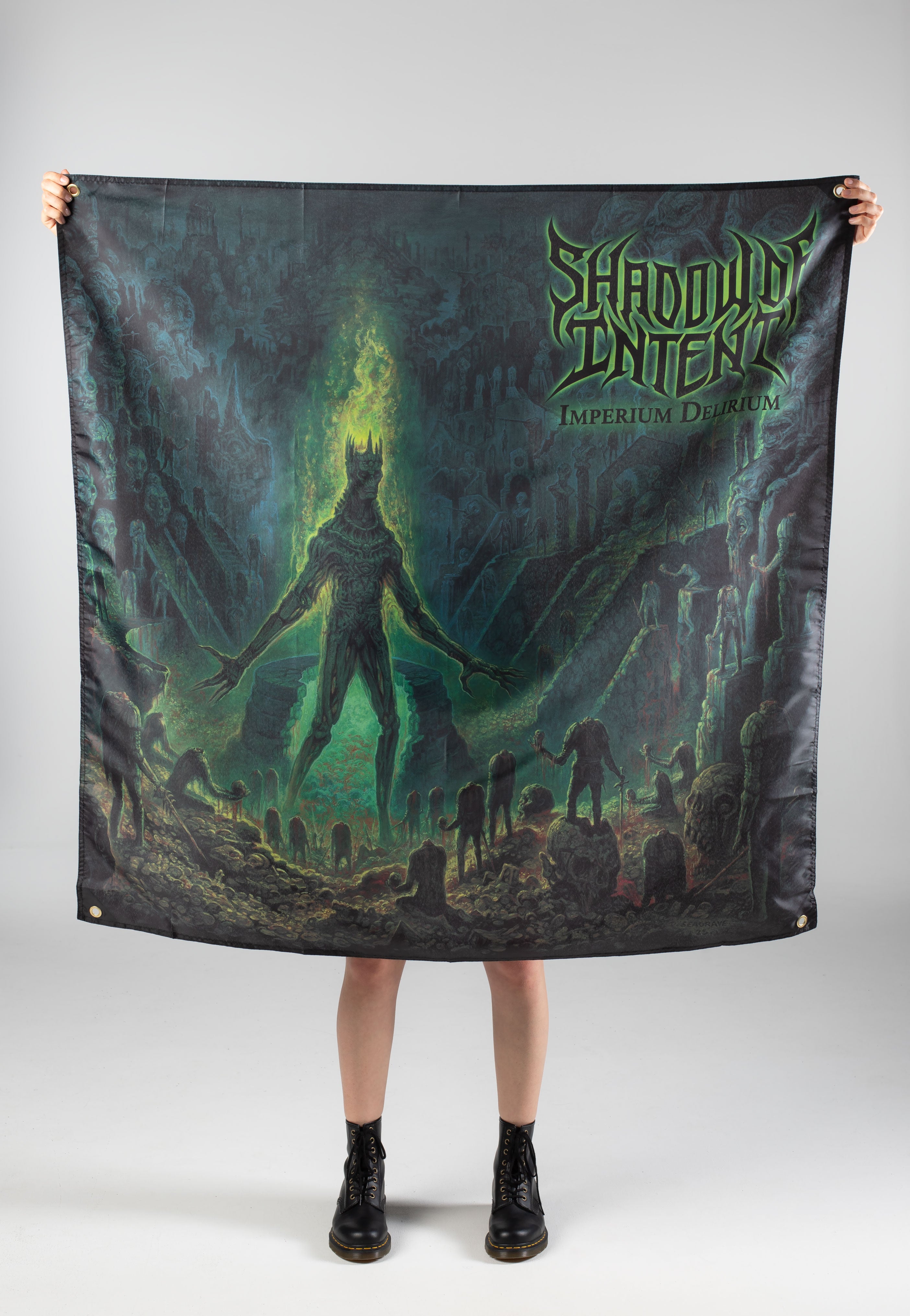 Shadow Of Intent - Imperium Delirium Cover - Flag | Neutral-Image