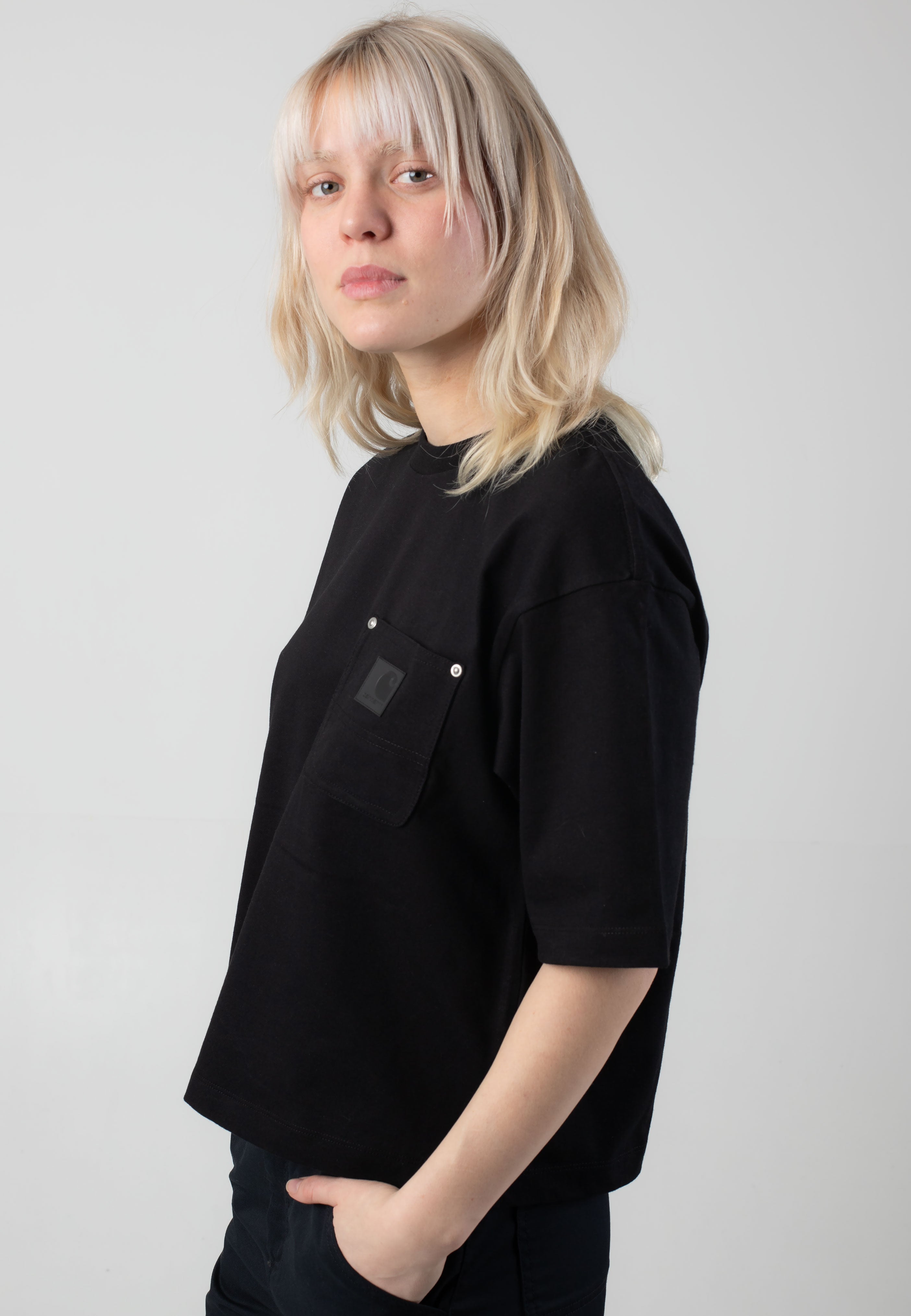 Carhartt WIP - W' Eldon Black - T-Shirt | Women-Image