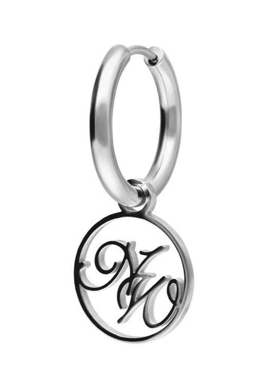 Wildcat x Nightwish - Little Cutted Hoops Silver - Earrings | Neutral-Image