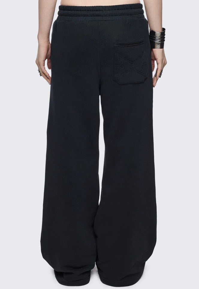 Minga London - Shred Sweatpants Black - Sweat Pants | Women-Image