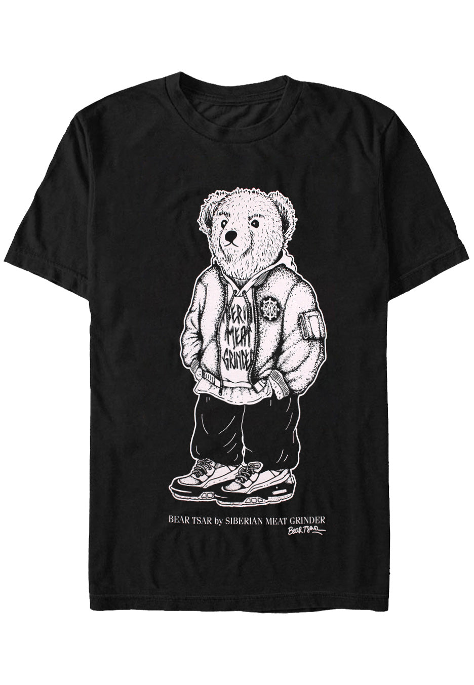 Siberian Meat Grinder - Polo Bear - T-Shirt | Neutral-Image