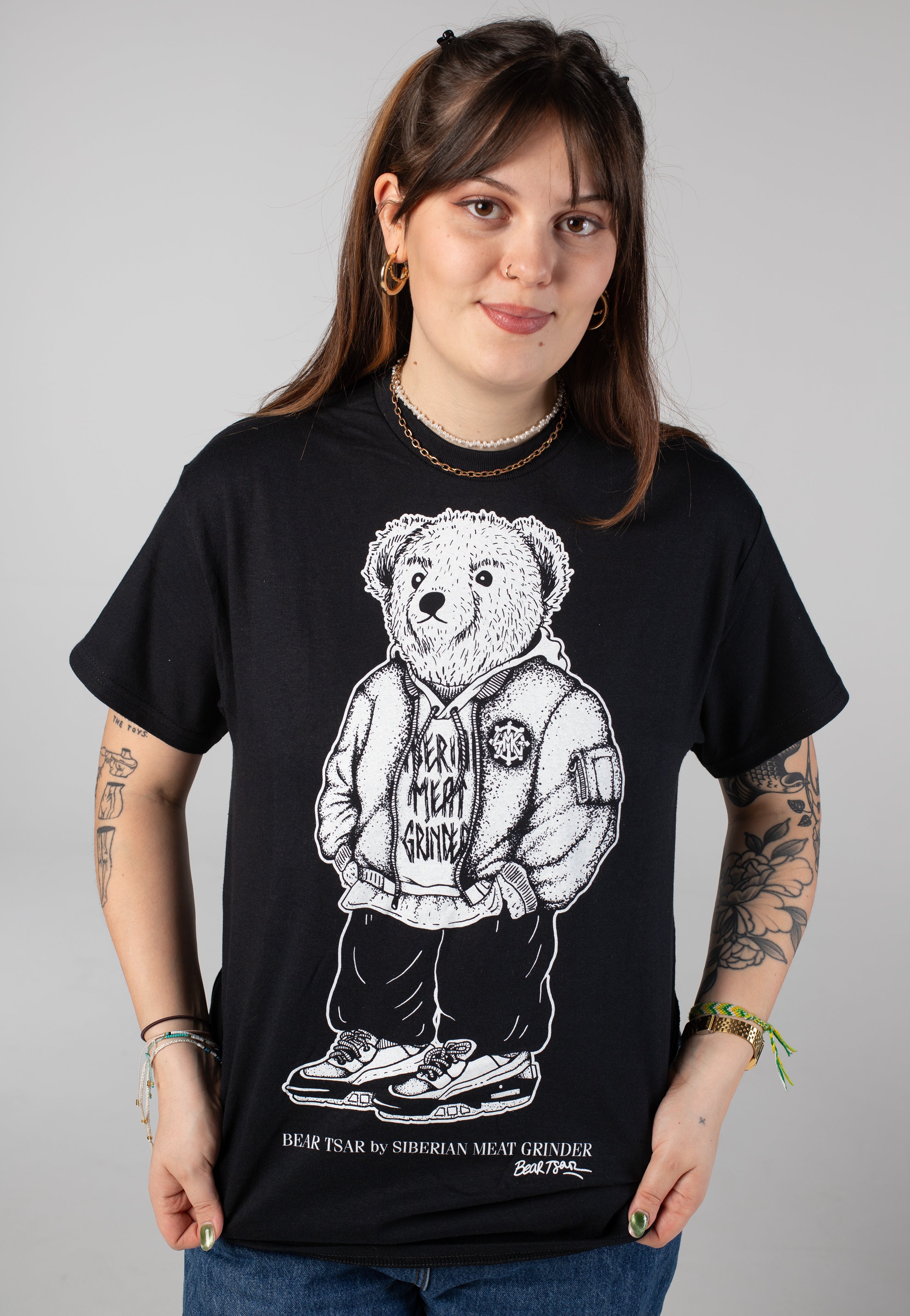 Siberian Meat Grinder - Polo Bear - T-Shirt | Women-Image