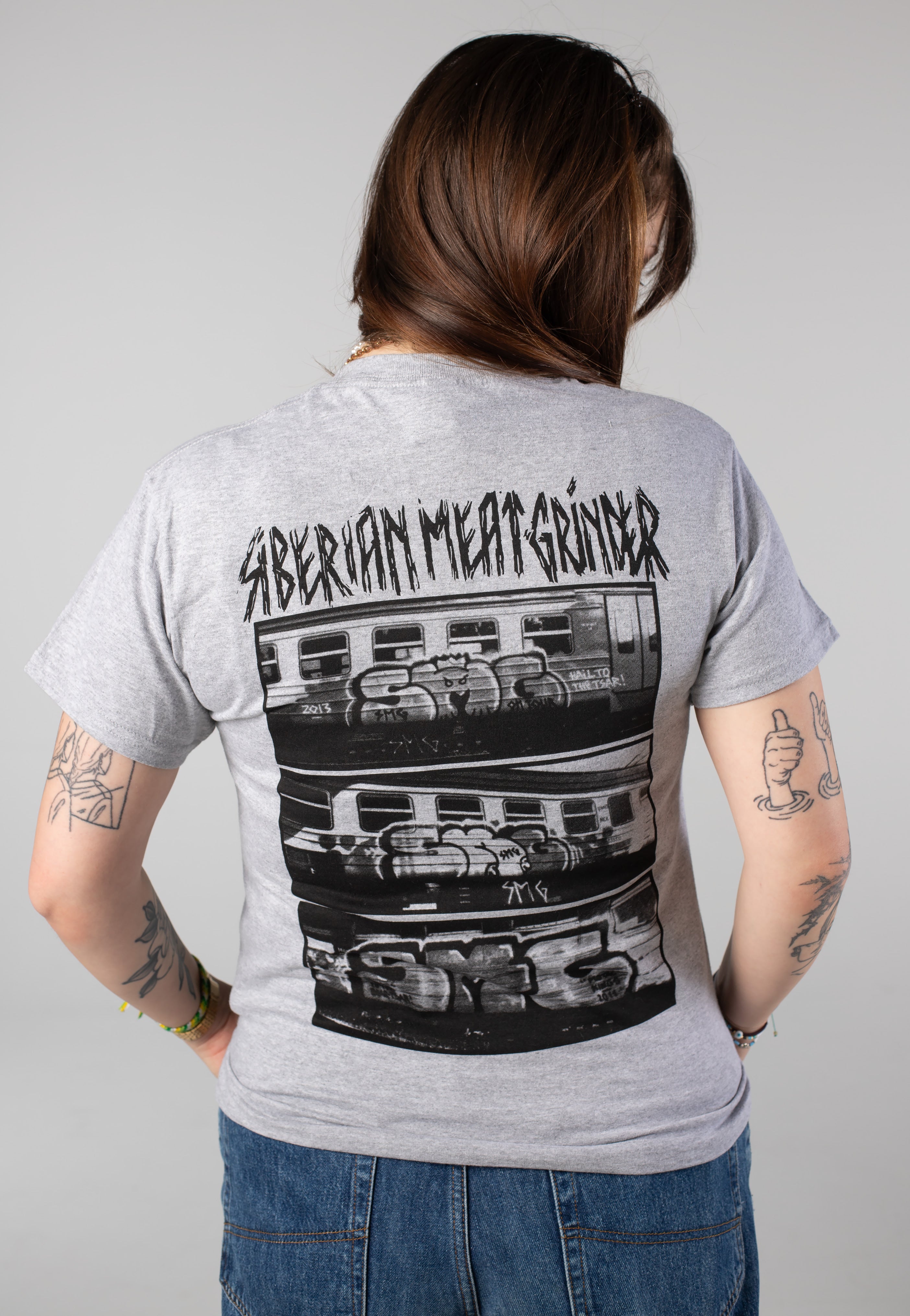 Siberian Meet Grinder - Grafitti Grey - T-Shirt | Women-Image