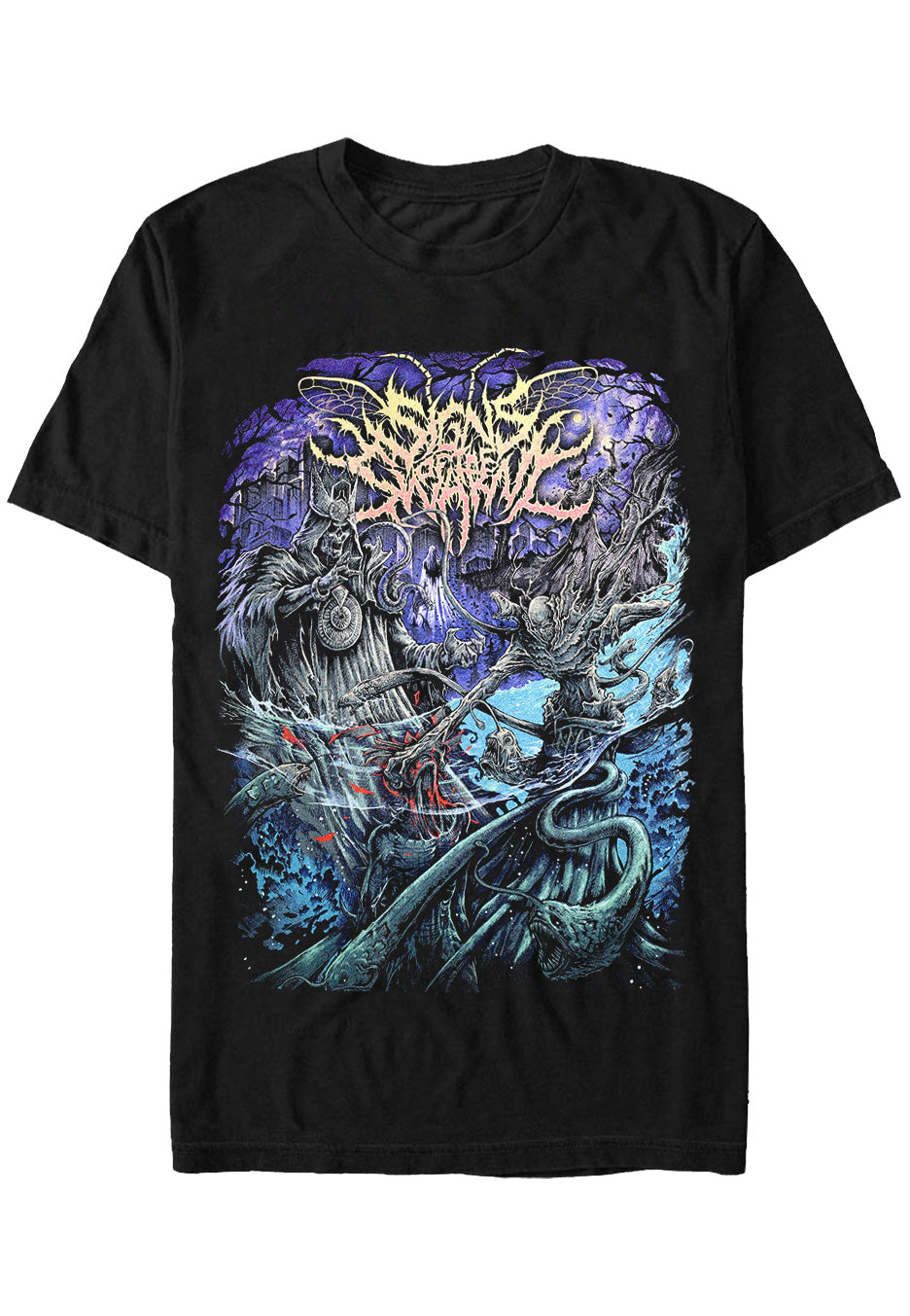 Signs Of The Swarm - Collision - T-Shirt | Neutral-Image