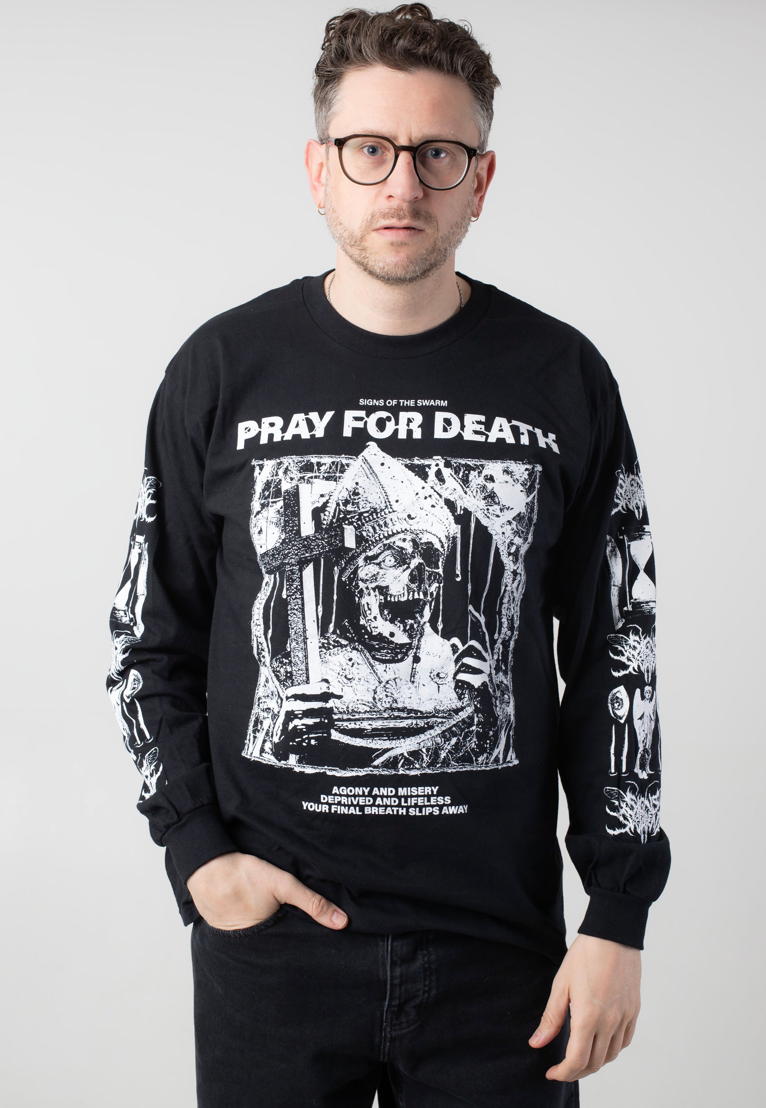 Signs Of The Swarm - Pray For Death - Longsleeve | Men-Image