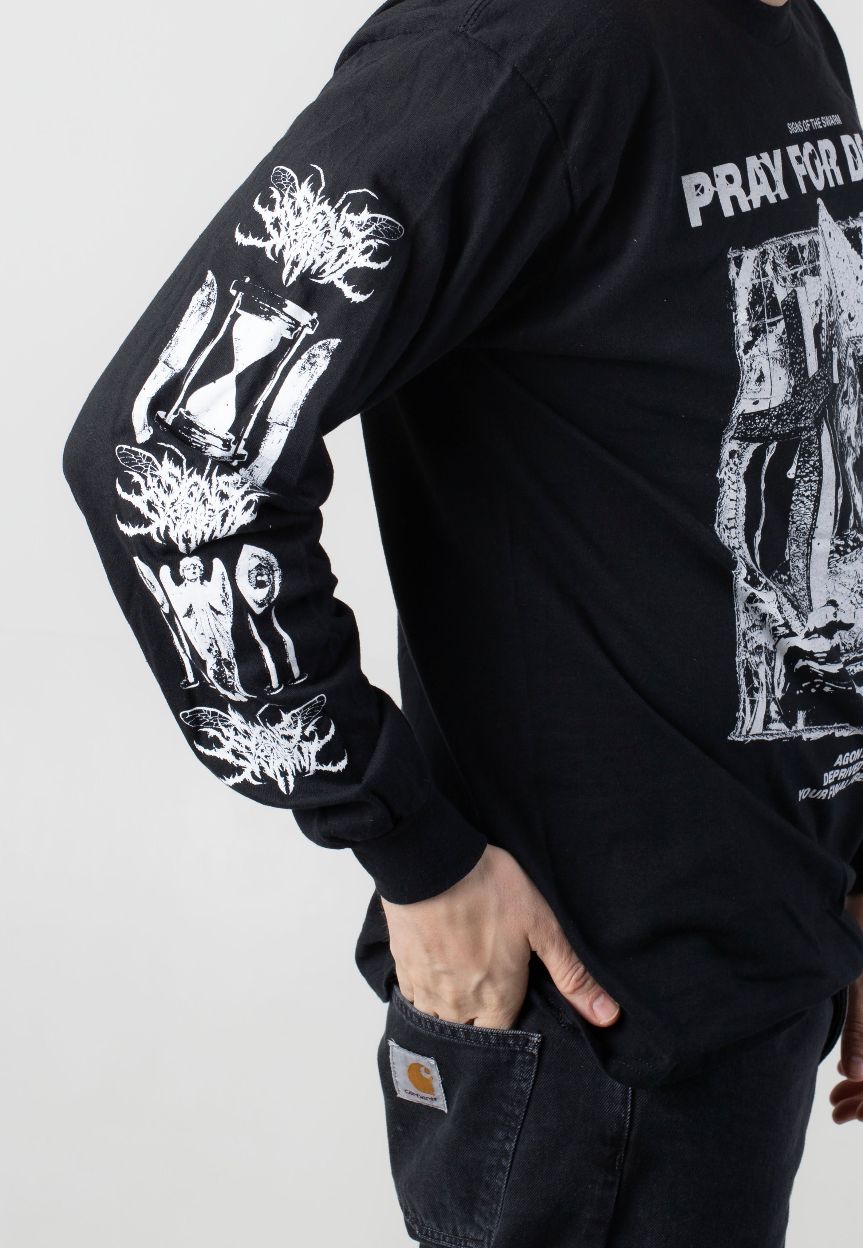 Signs Of The Swarm - Pray For Death - Longsleeve | Men-Image