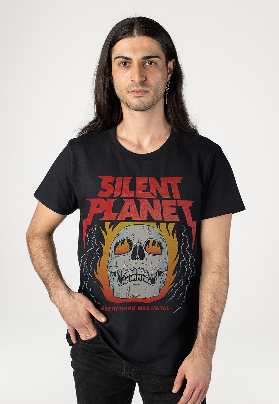 Silent Planet Metal Skull Tričko | Men-Image