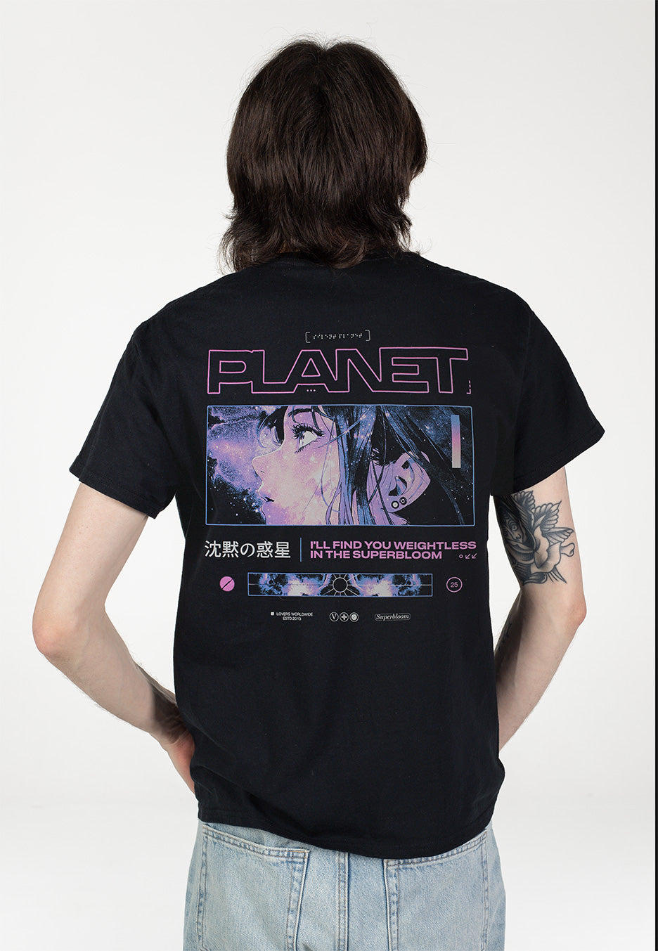 Silent Planet - Superbloom Anime - T-Shirt | Men-Image