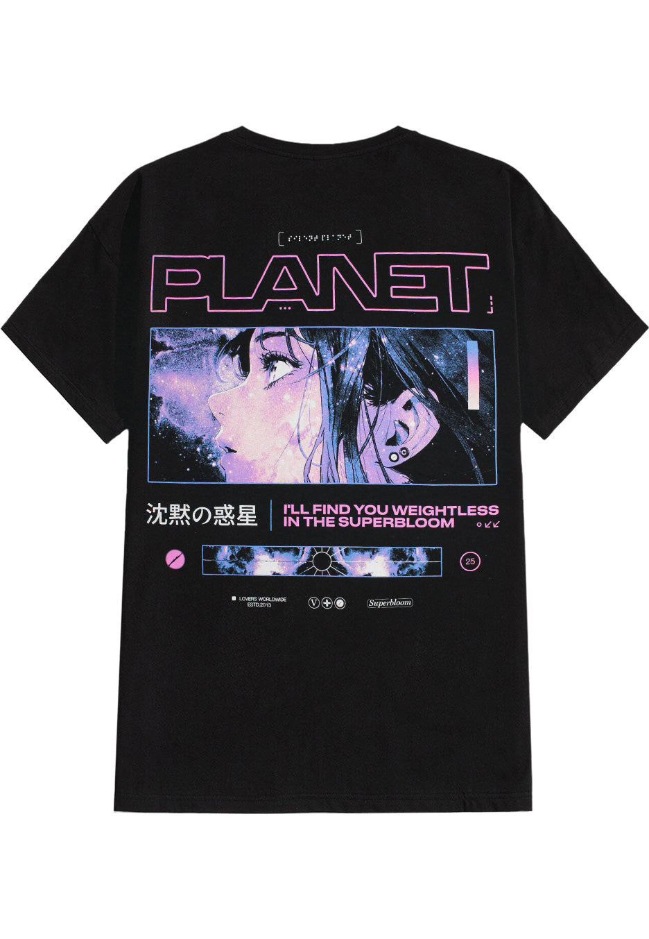 Silent Planet - Superbloom Anime - T-Shirt | Neutral-Image