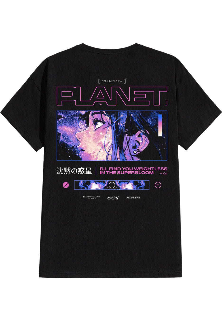Silent Planet - Superbloom Anime - T-Shirt | Neutral-Image