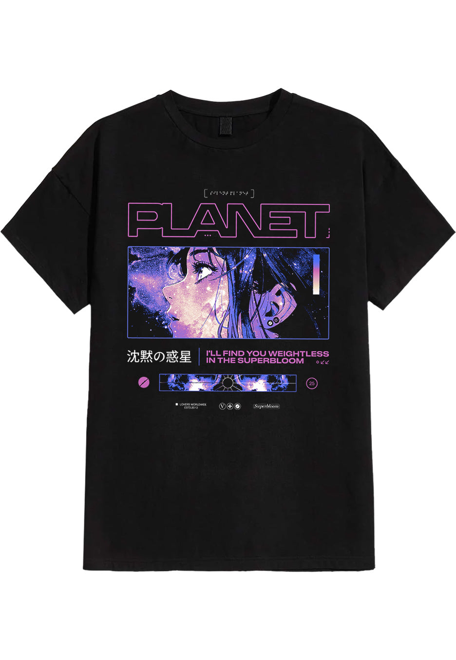 Silent Planet - Superbloom Anime - T-Shirt | Neutral-Image