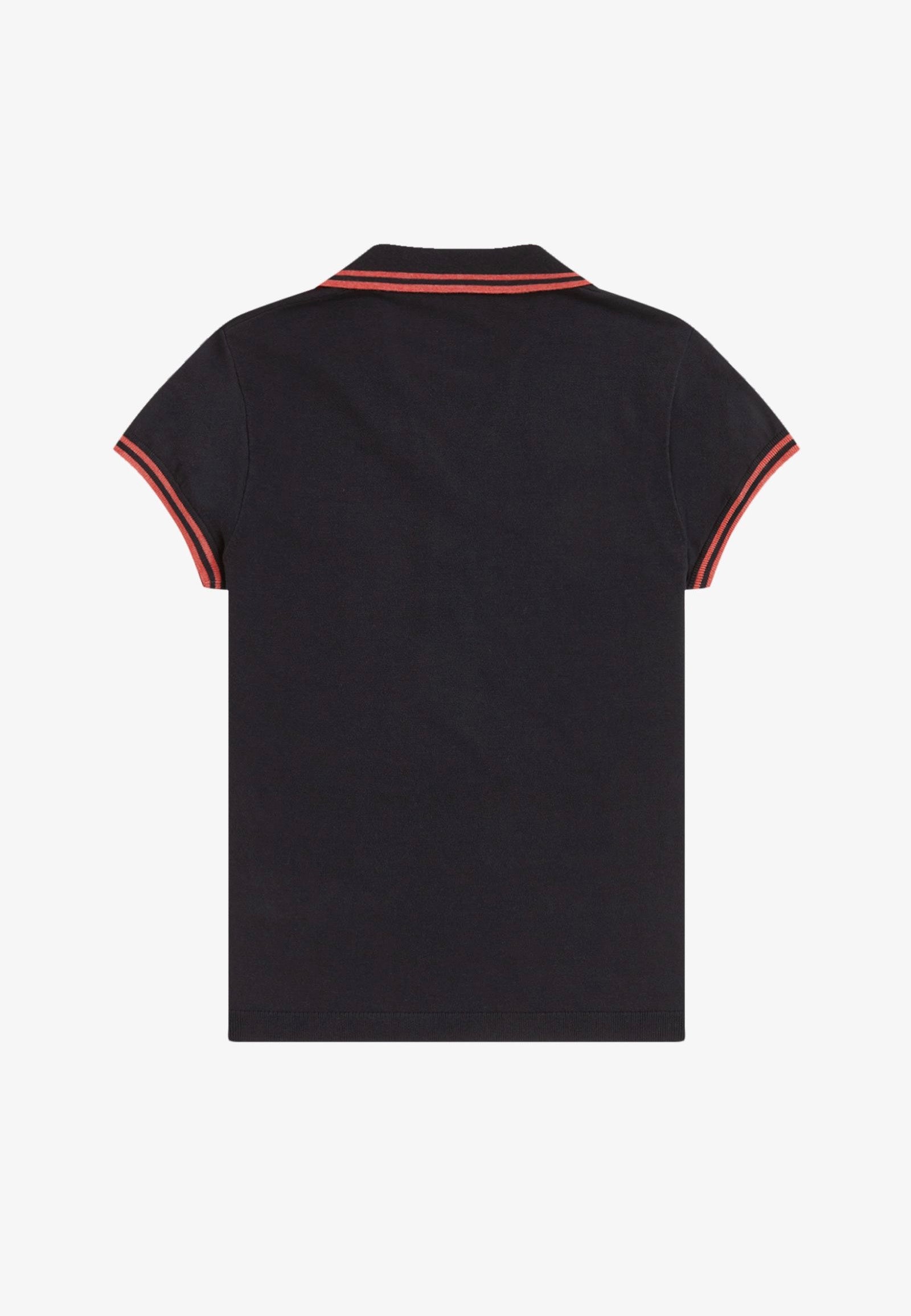 Fred Perry x Amy Winehouse - Pocket Detail Knitted Black - Polo | Women-Image