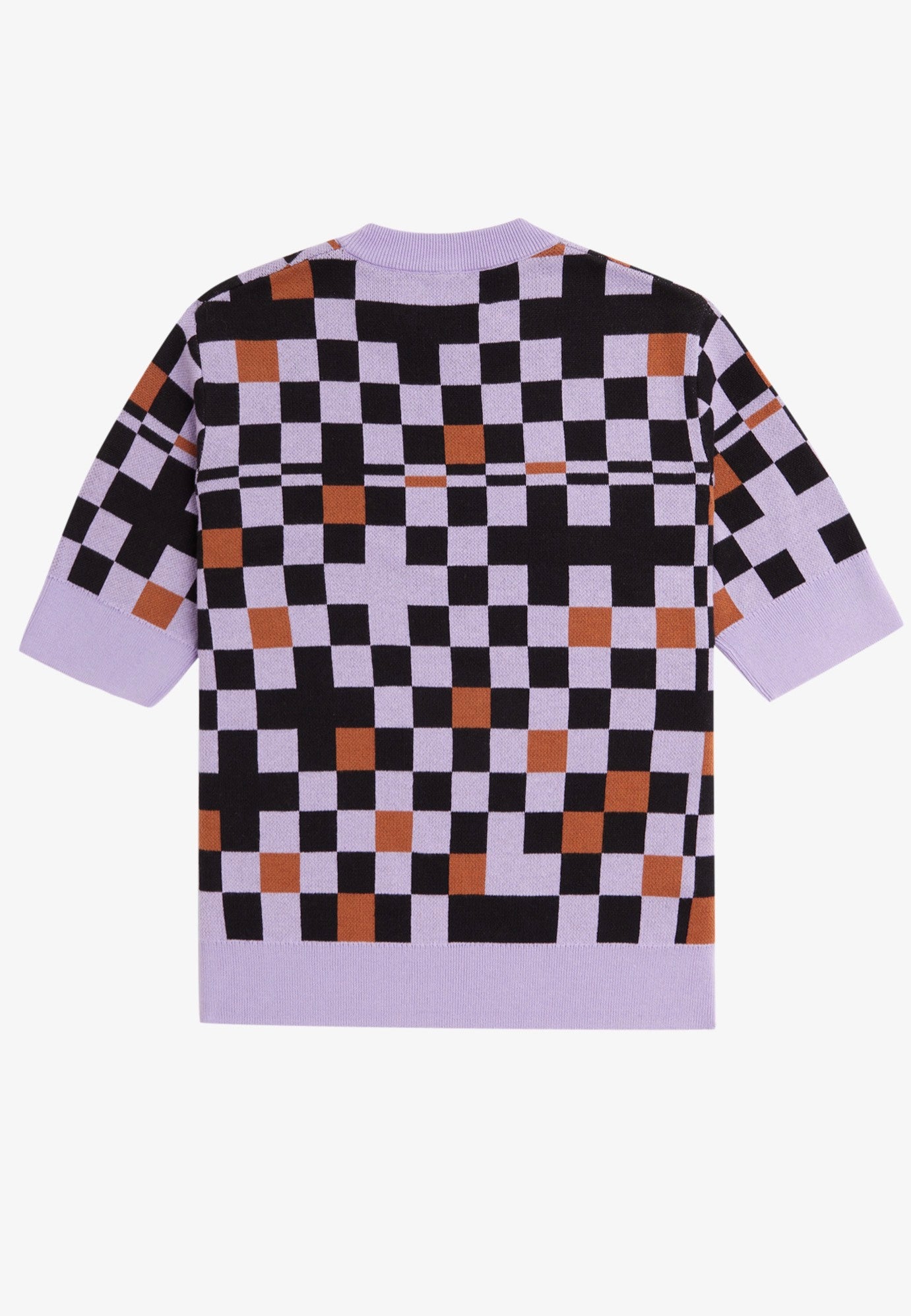 Fred Perry x Amy Winehouse - Jacquard Knitted Ultra Violet - Top | Women-Image