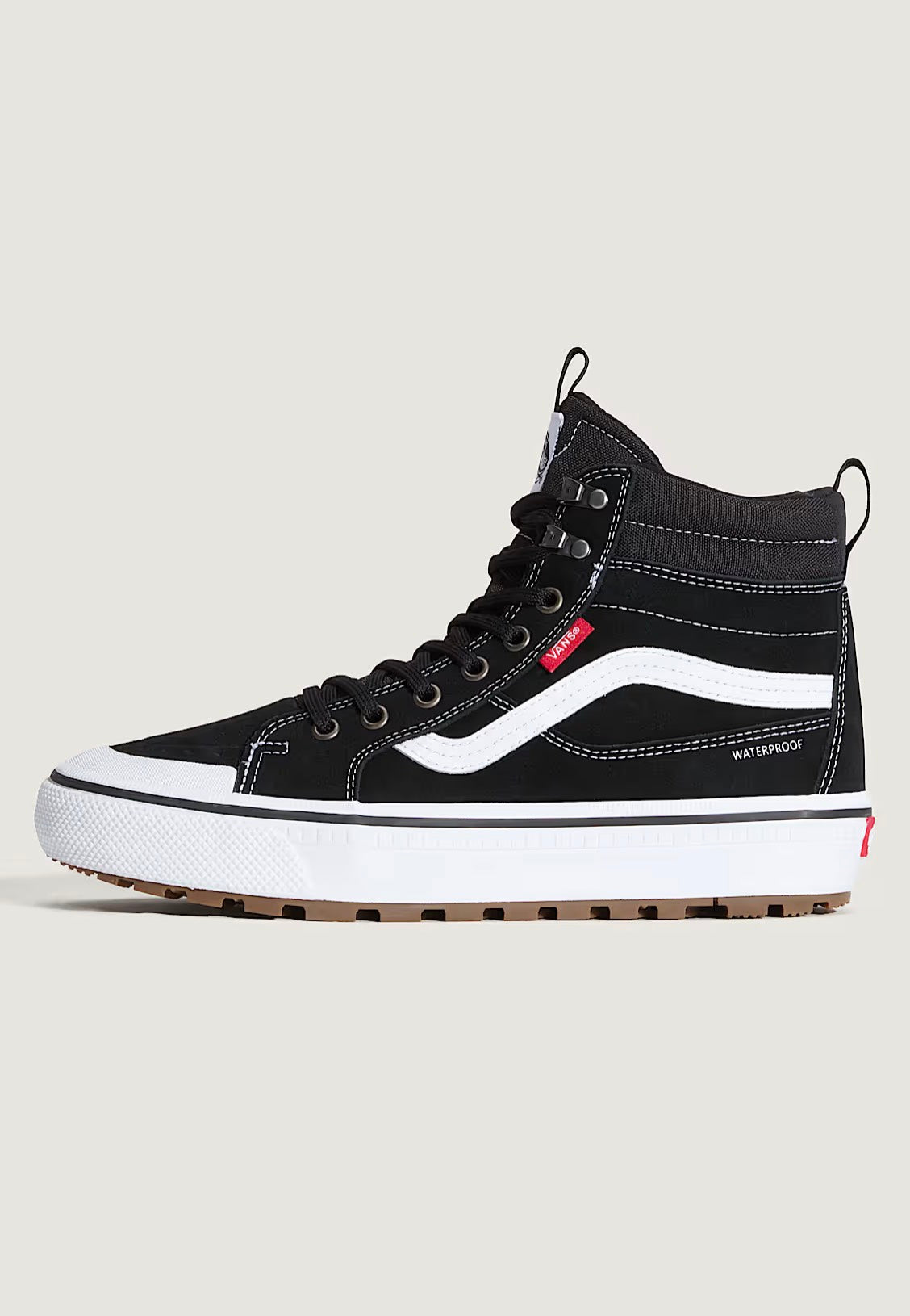Vans Sk8-Hi Waterproof Insulated Mte Black/White Shoes | Men-Image