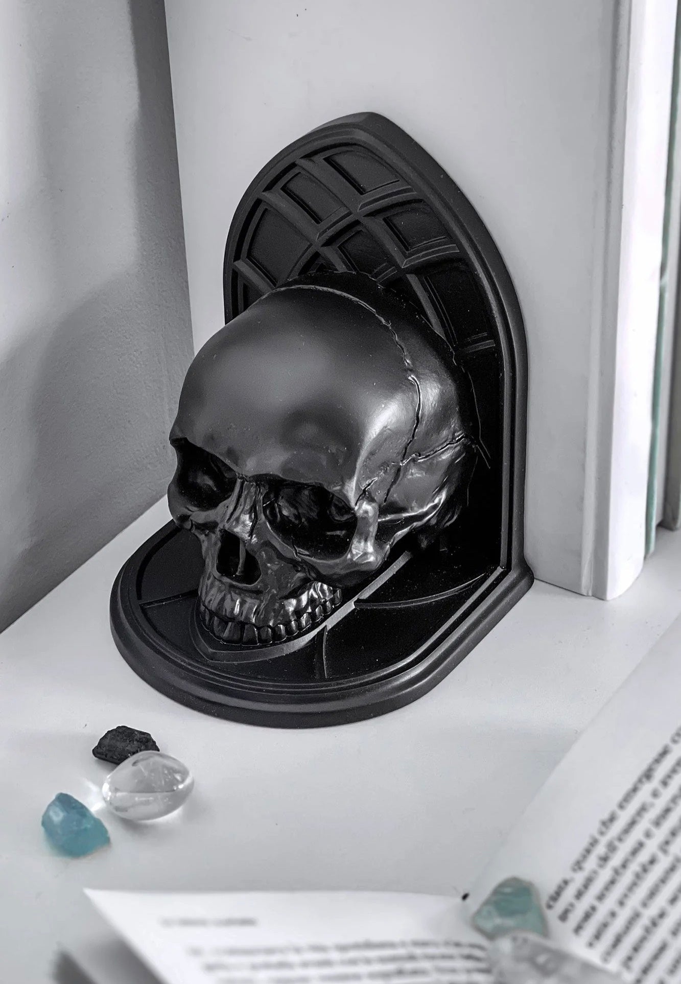Killstar - Skull Black - Bookends | Neutral-Image