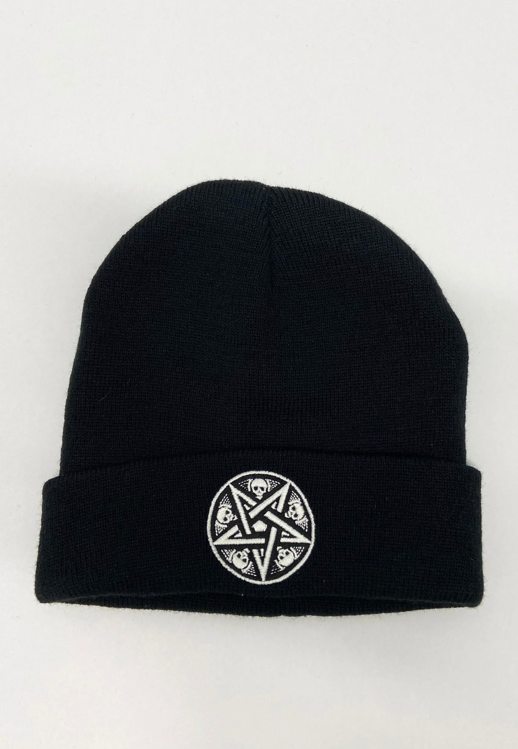 Pamela Mann - Skull Pentagram Black - Beanie | Neutral-Image